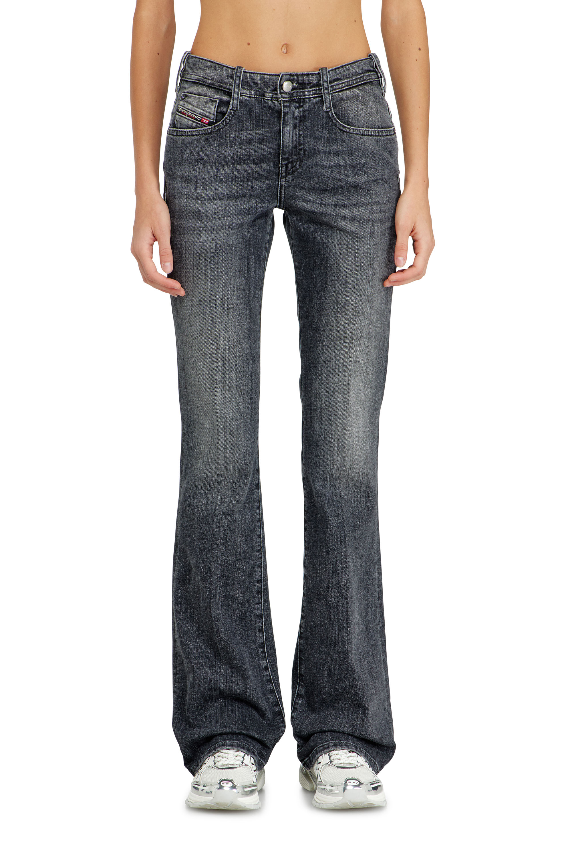 Diesel - Bootcut Jeans 1969 D-Ebbey 09K98 Femme, Noir/Gris fonc&eacute; - Image 1