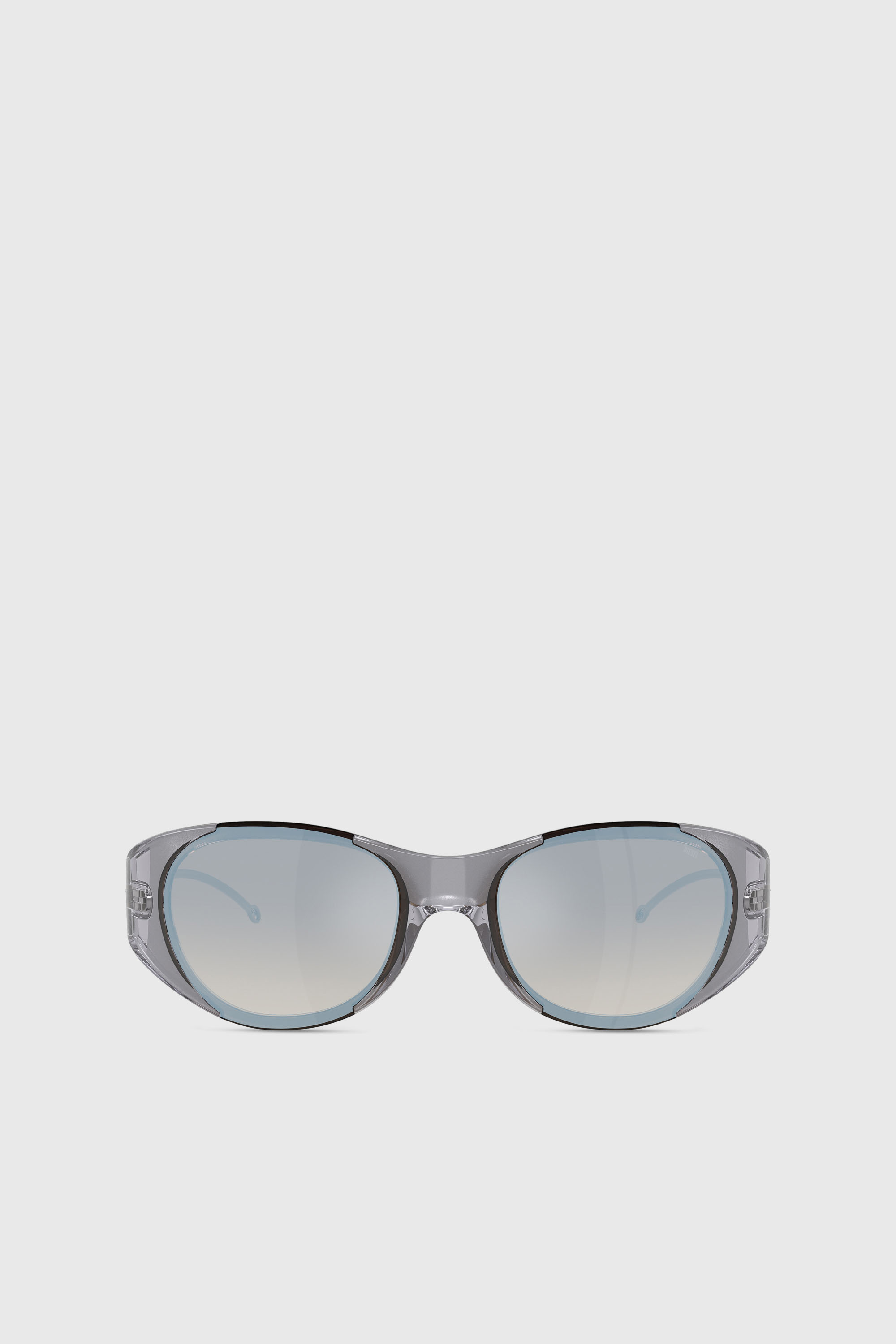 Diesel - 0DL3003, Unisex's Iconic oval sunglasses in Light Grey - 1