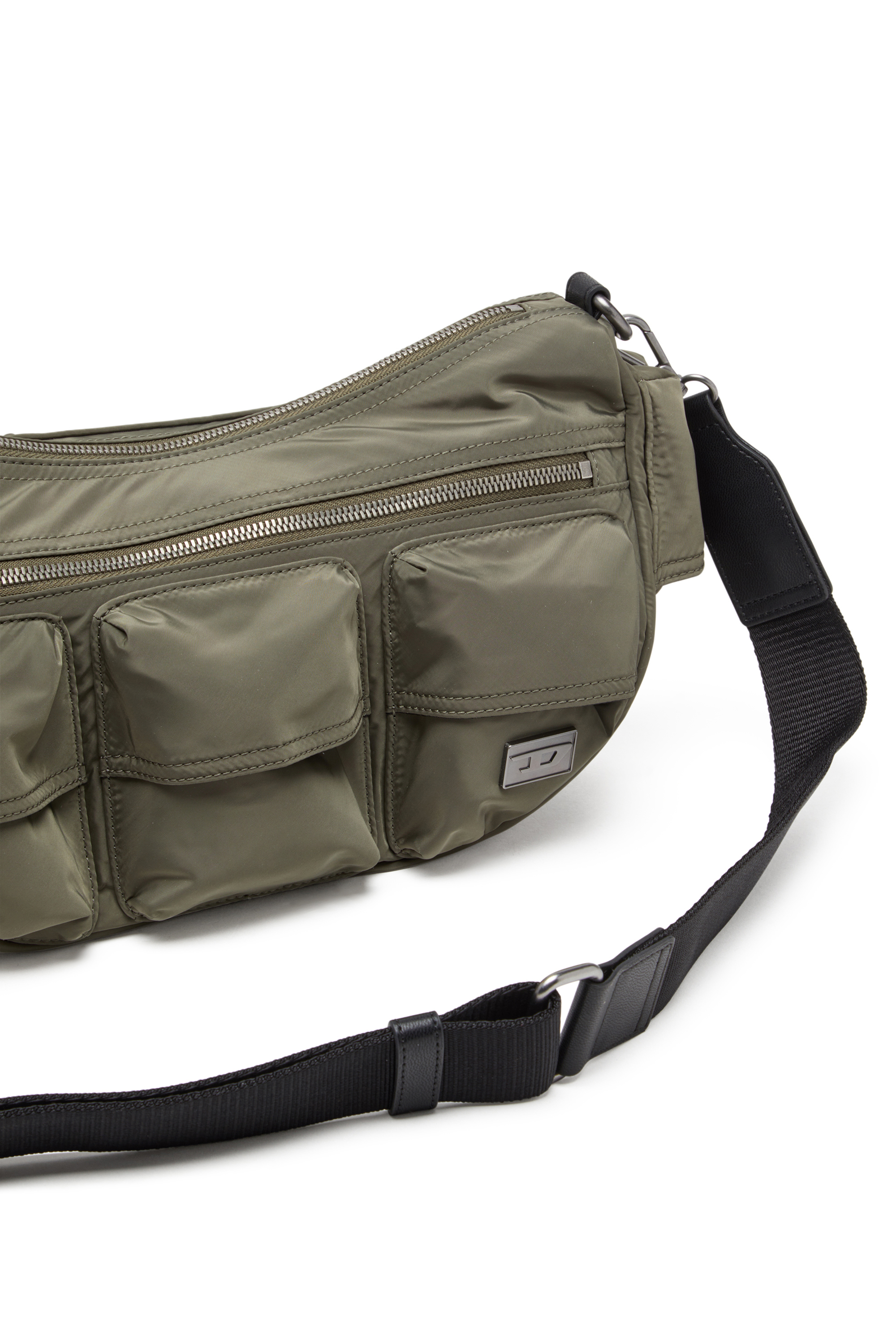 Women's Multi-Pkts-Multipocket bag in utilitarian shell | Green