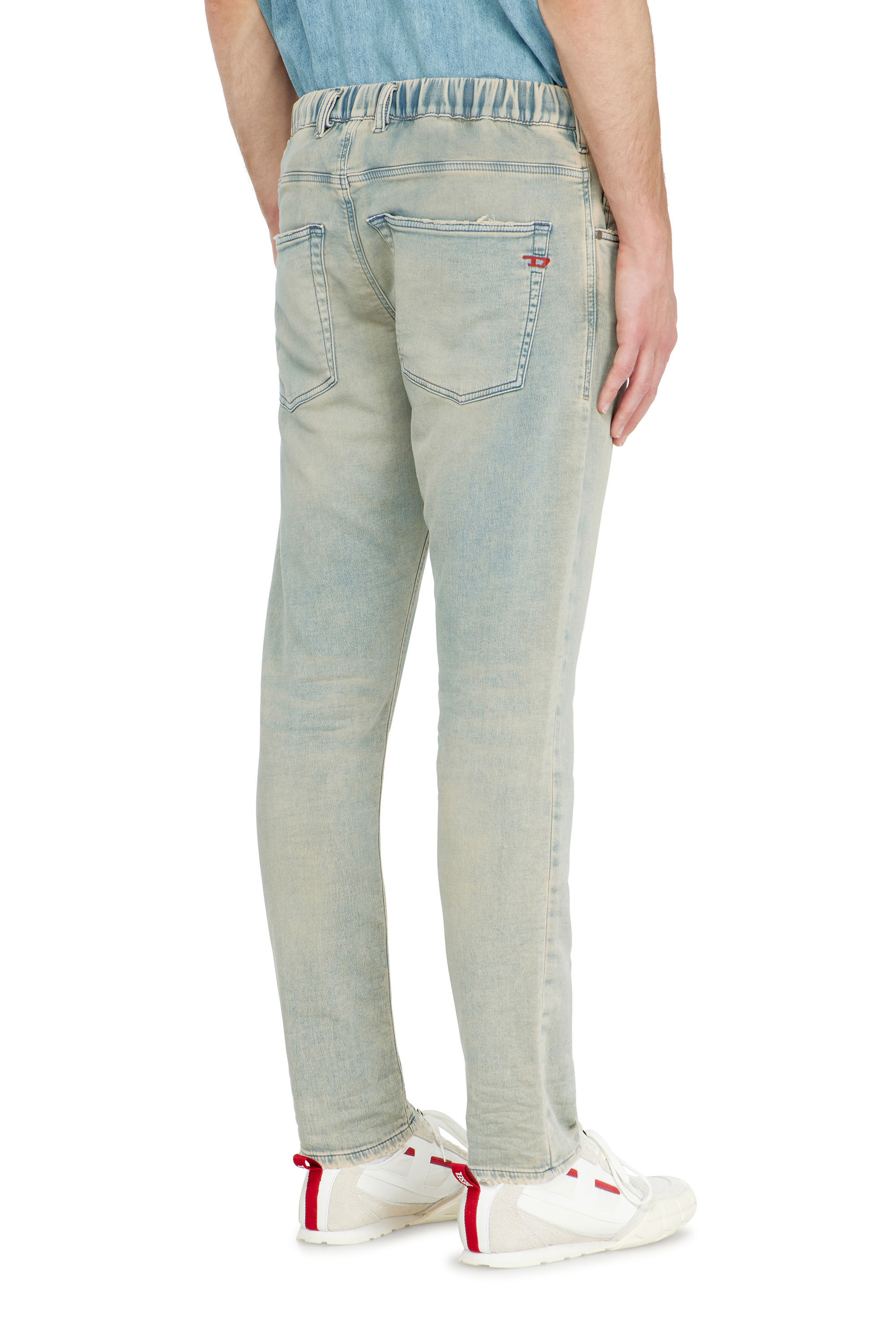 Diesel - Man's Regular 2032 D-Krooley-BW Joggjeans&reg; 068WK, Light Blue - 3