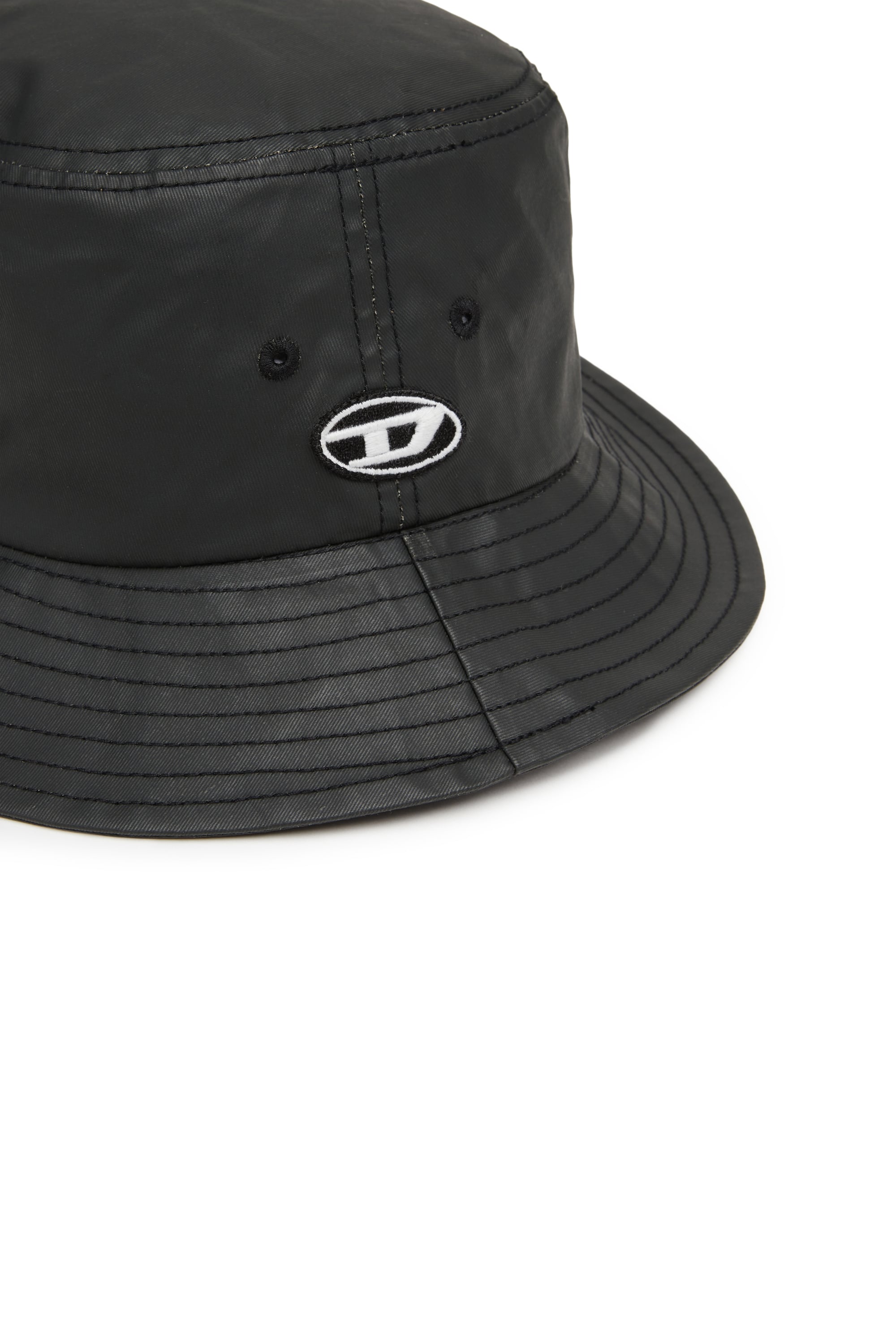 Men's bucket hat built from cotton twill | Diesel