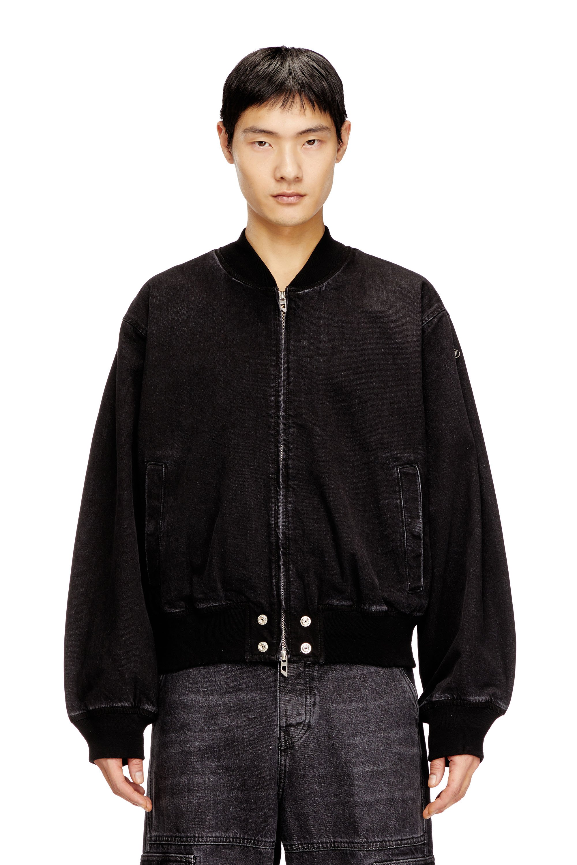 Diesel - D-GUZ, Chaqueta bomber en denim Unisex in ToBeDefined - 1
