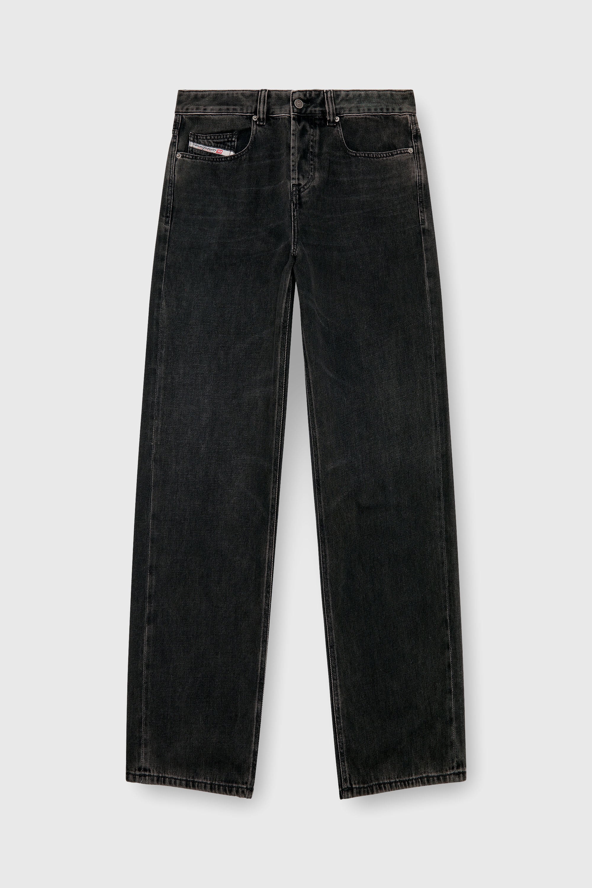 Diesel - Man's Relaxed Jeans 2001 D-Macro 09I35, Black/Dark grey - 1