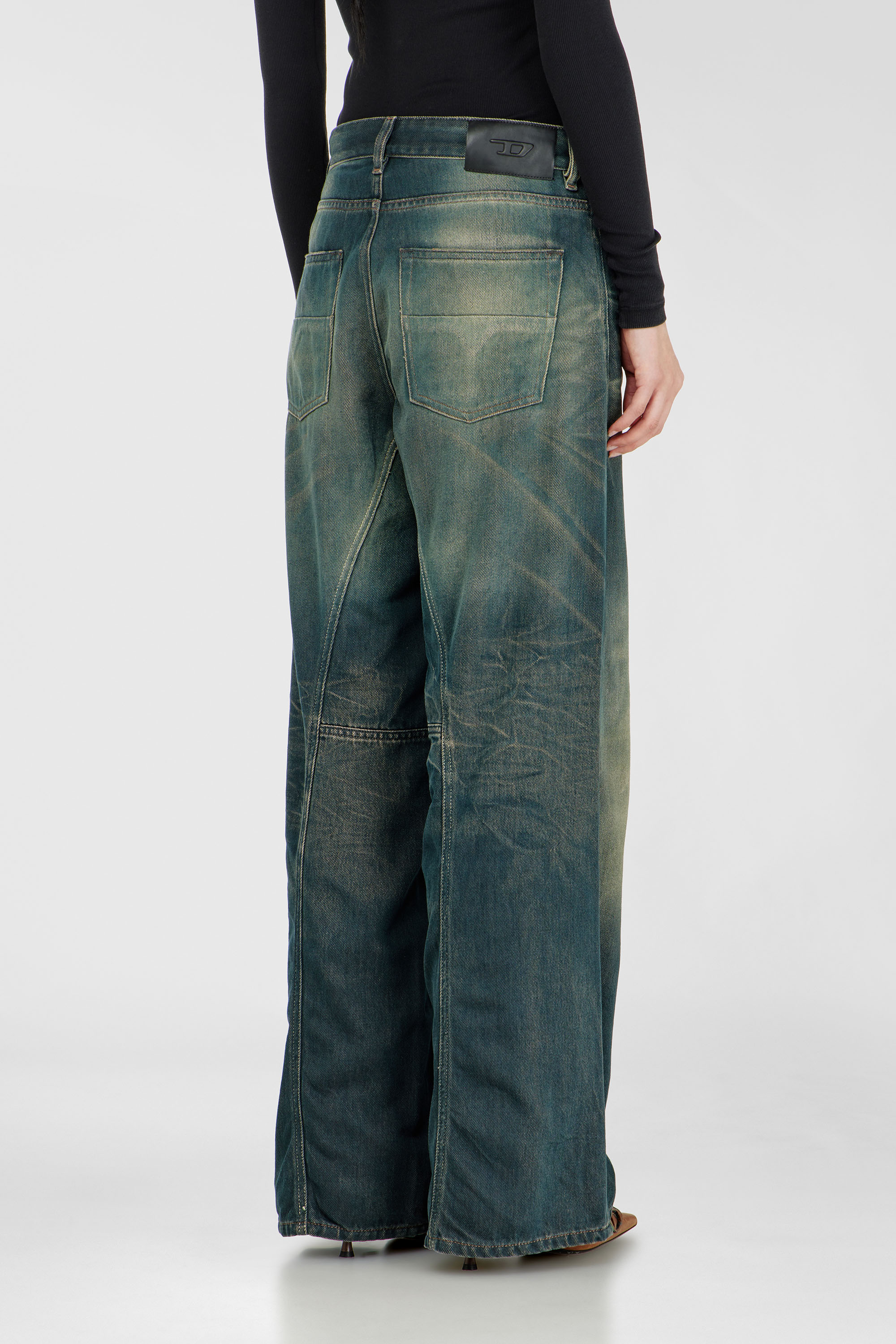Women's Relaxed Jeans | Low Waist 1996 D-Sire | Dark Blue | Diesel US