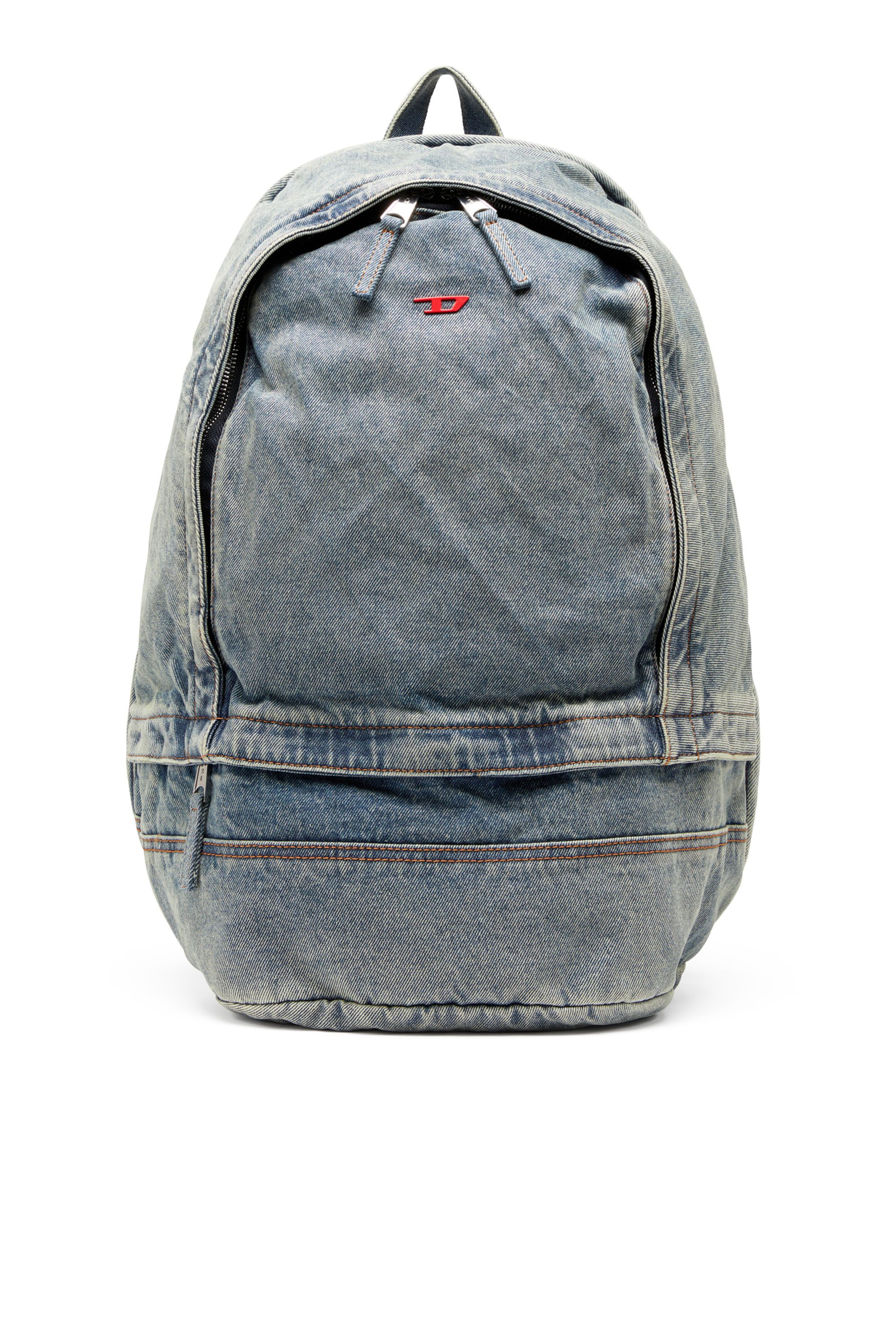 Diesel - RAVE BACKPACK, Male's Rave-Backpack in solarised denim in Blue - 1
