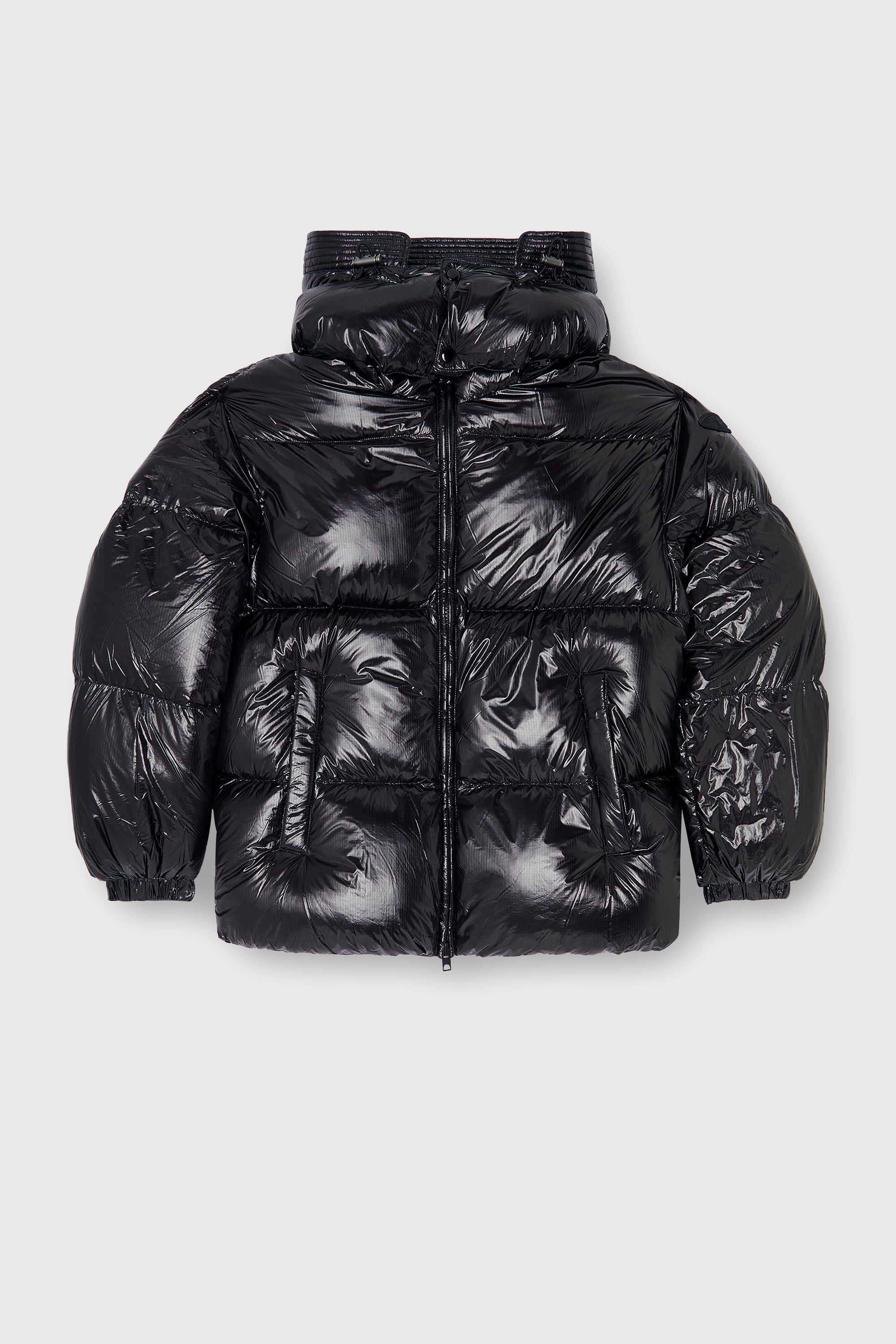 Diesel - W-ROLFYS-WRD-BKCP, Chaqueta acolchada con capucha desmontable Hombre in Negro - 2