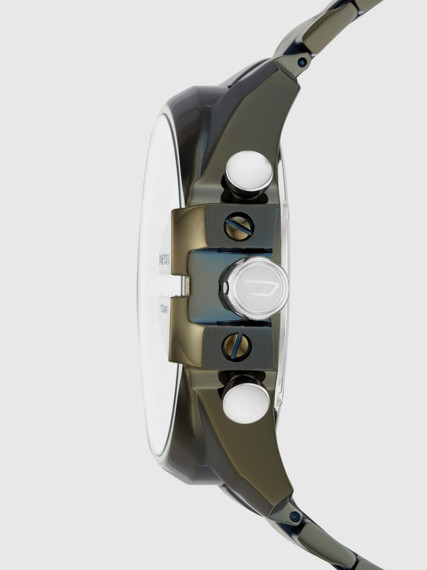DZ4478 Man: Olive Diesel tag watch, 51 mm | Diesel