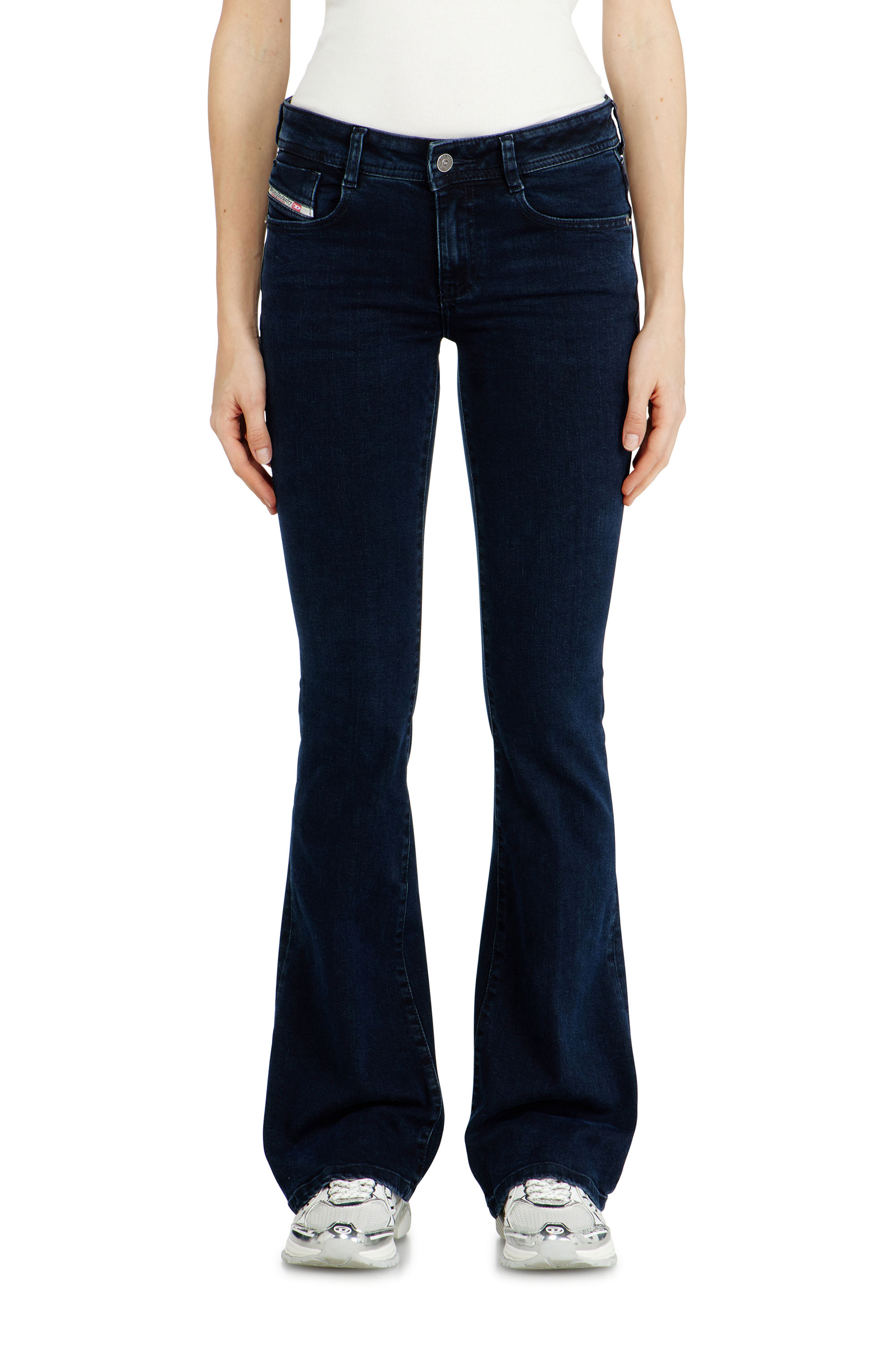 Diesel - Bootcut Jeans 1969 D-Ebbey 0KBBG Mujer, Azul Oscuro - 4