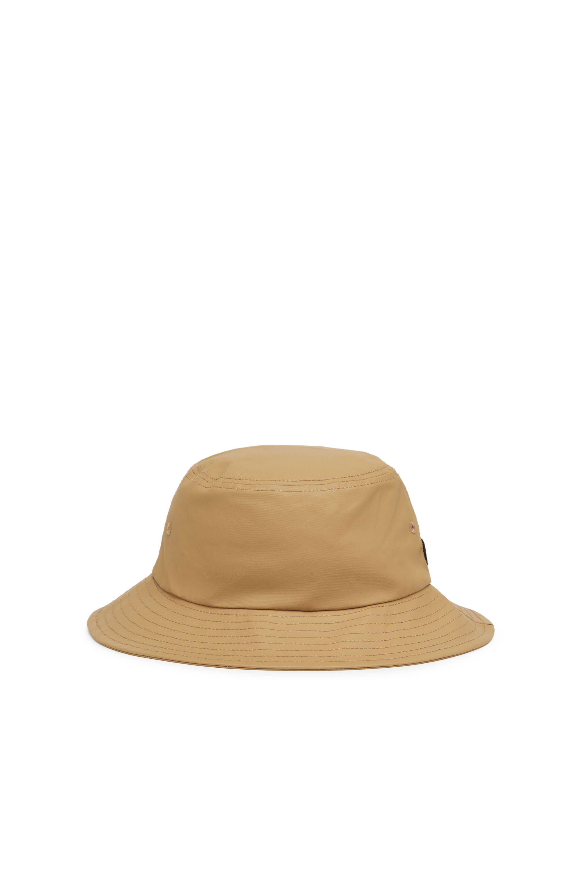 Diesel - C-FISH-COAT, Man's Bucket hat in coated twill in Beige - 2