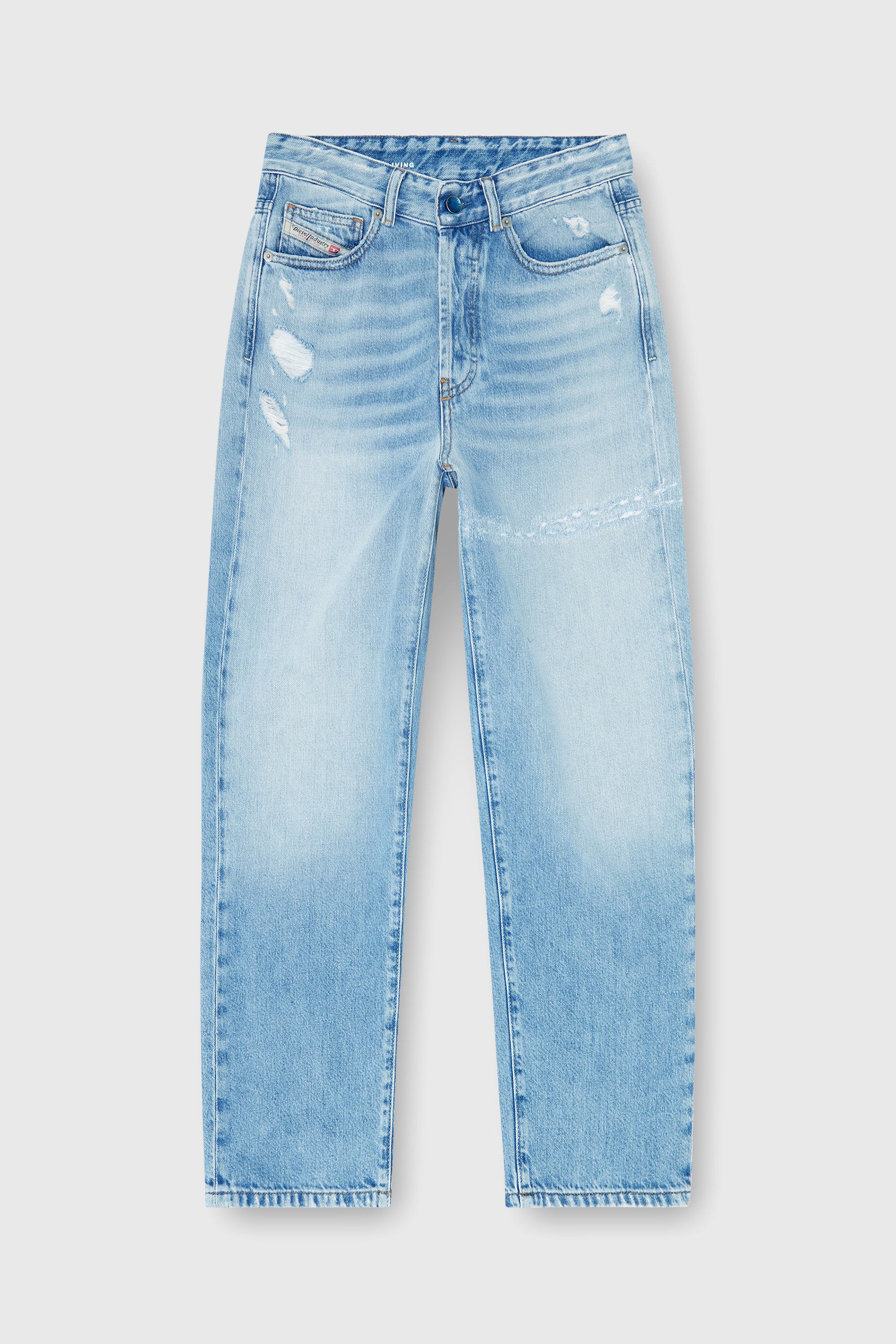 Diesel - Regular Jeans 1981 D-Went 09P49 Femme, Bleu Clair - Image 6