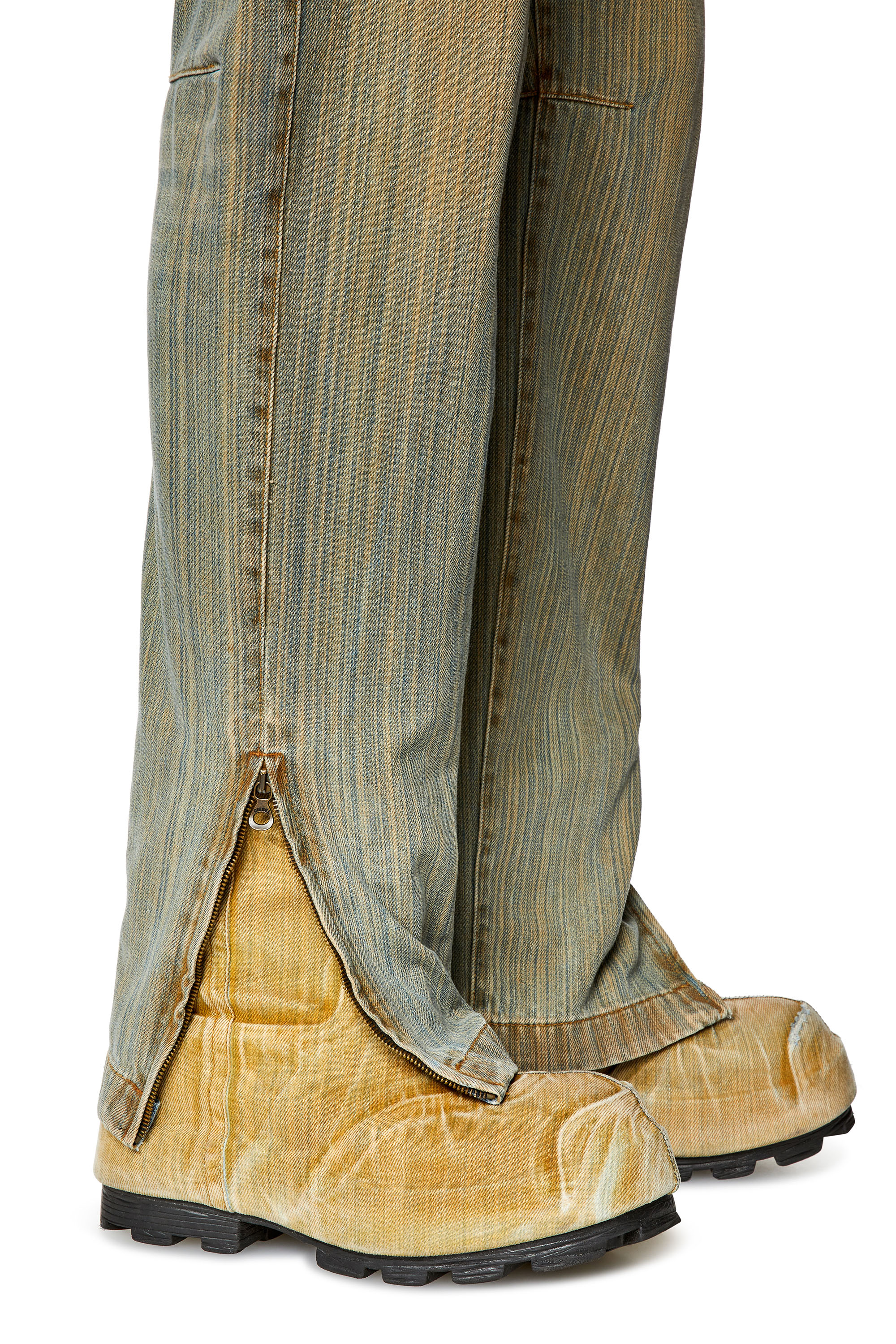 Diesel - Man's Regular Jeans D-Gene 09I07, Light Blue - 5