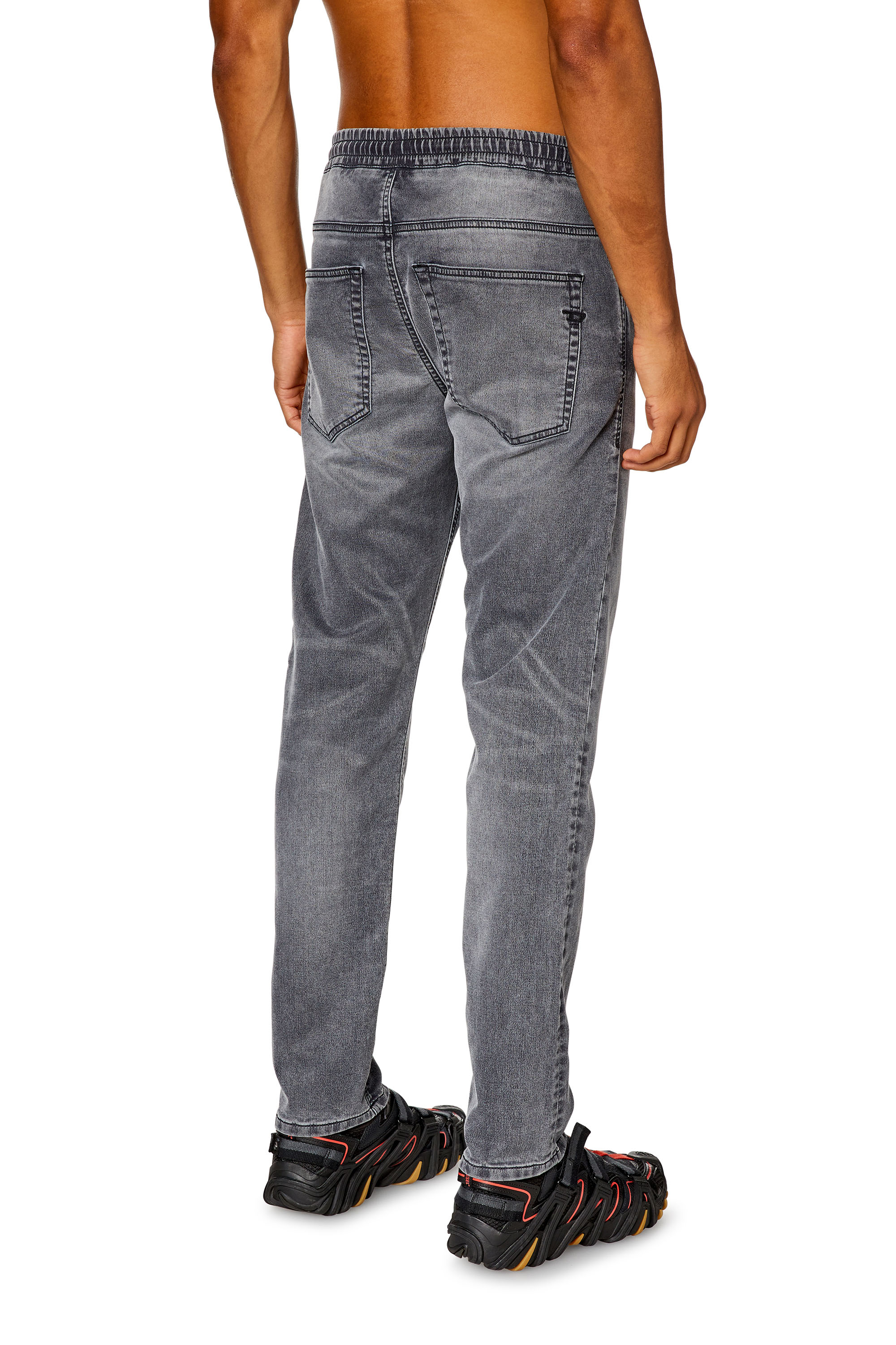 Diesel - Male's Regular 2030 D-Krooley Joggjeans&reg; 068HP, Grey - 4