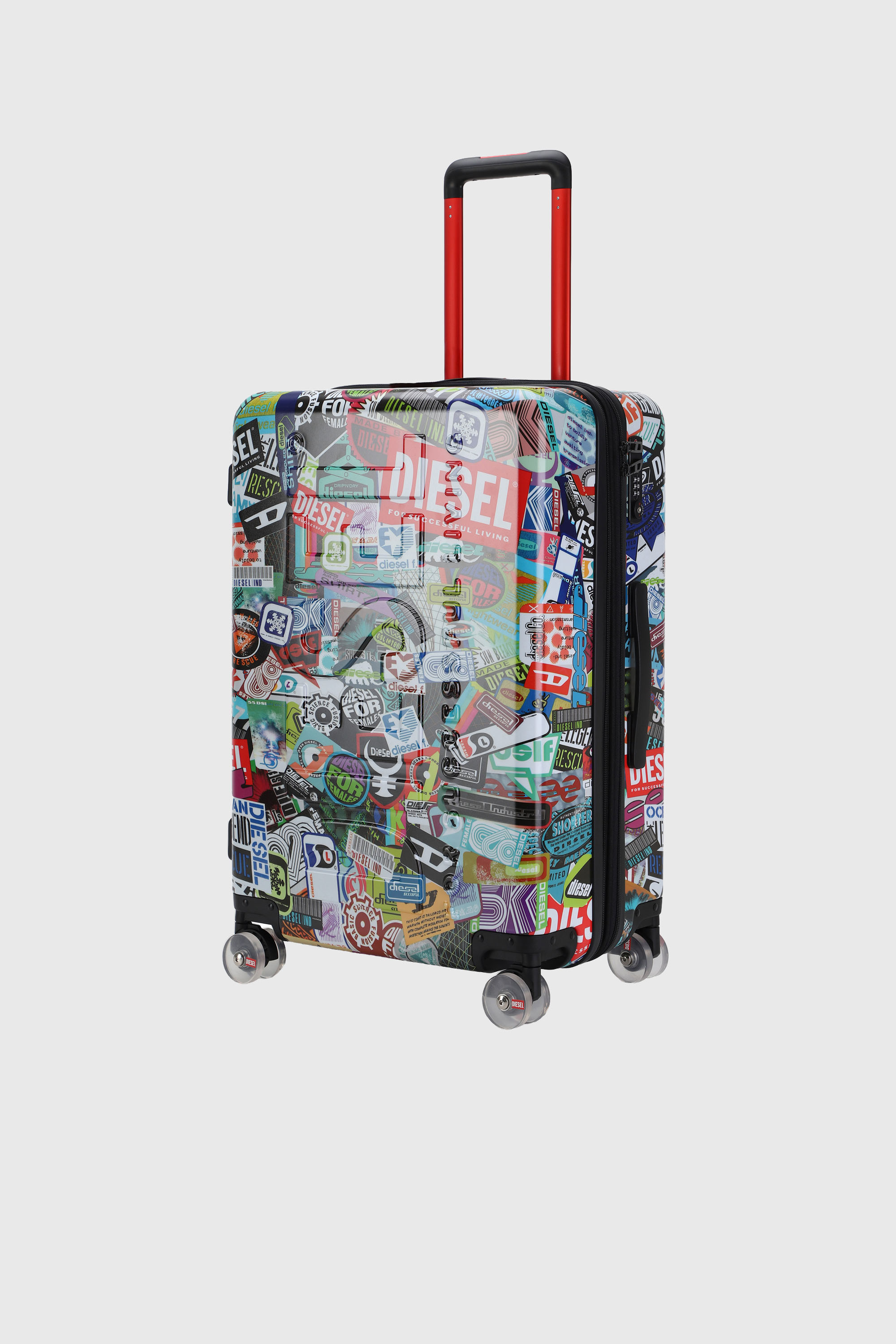バッグ DIESEL Sticker Style Suitcase Size L Women's Sticker style suitcase size M | Multicolor | Diesel