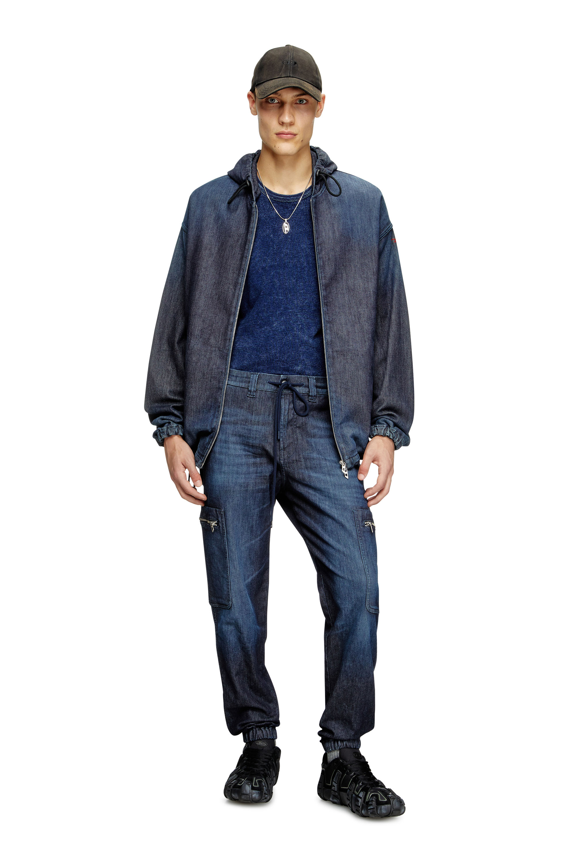 Slim D-Lab JoggJeans® 09L11, Bleu Foncé Diesel - Slim D-Lab JoggJeans® 09L11 Mixte, Bleu Foncé - Image 1