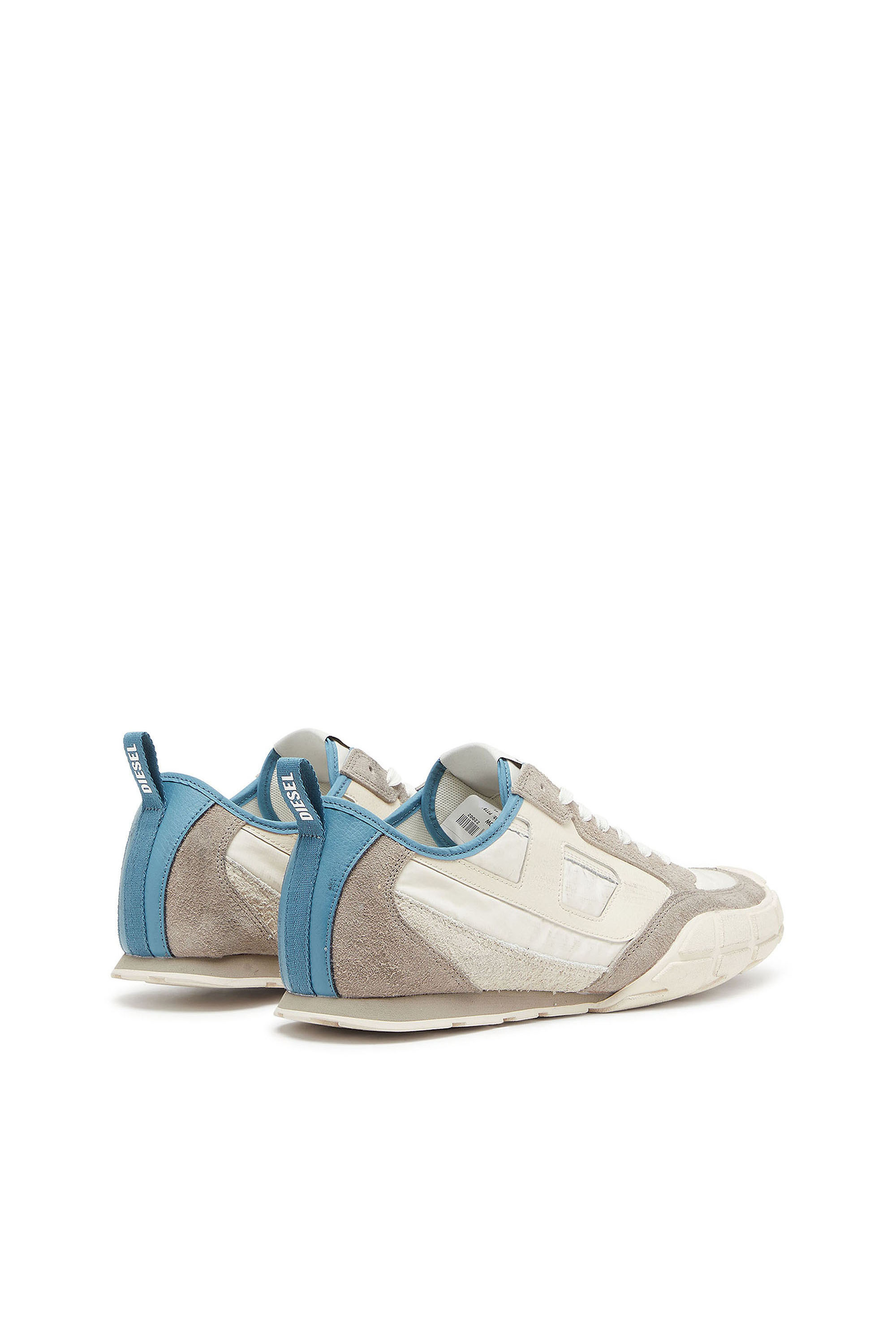 Diesel - S-PAGODHA LOW, S-Pagodha - Baskets en cuir et nylon Homme in Polychrome - 3