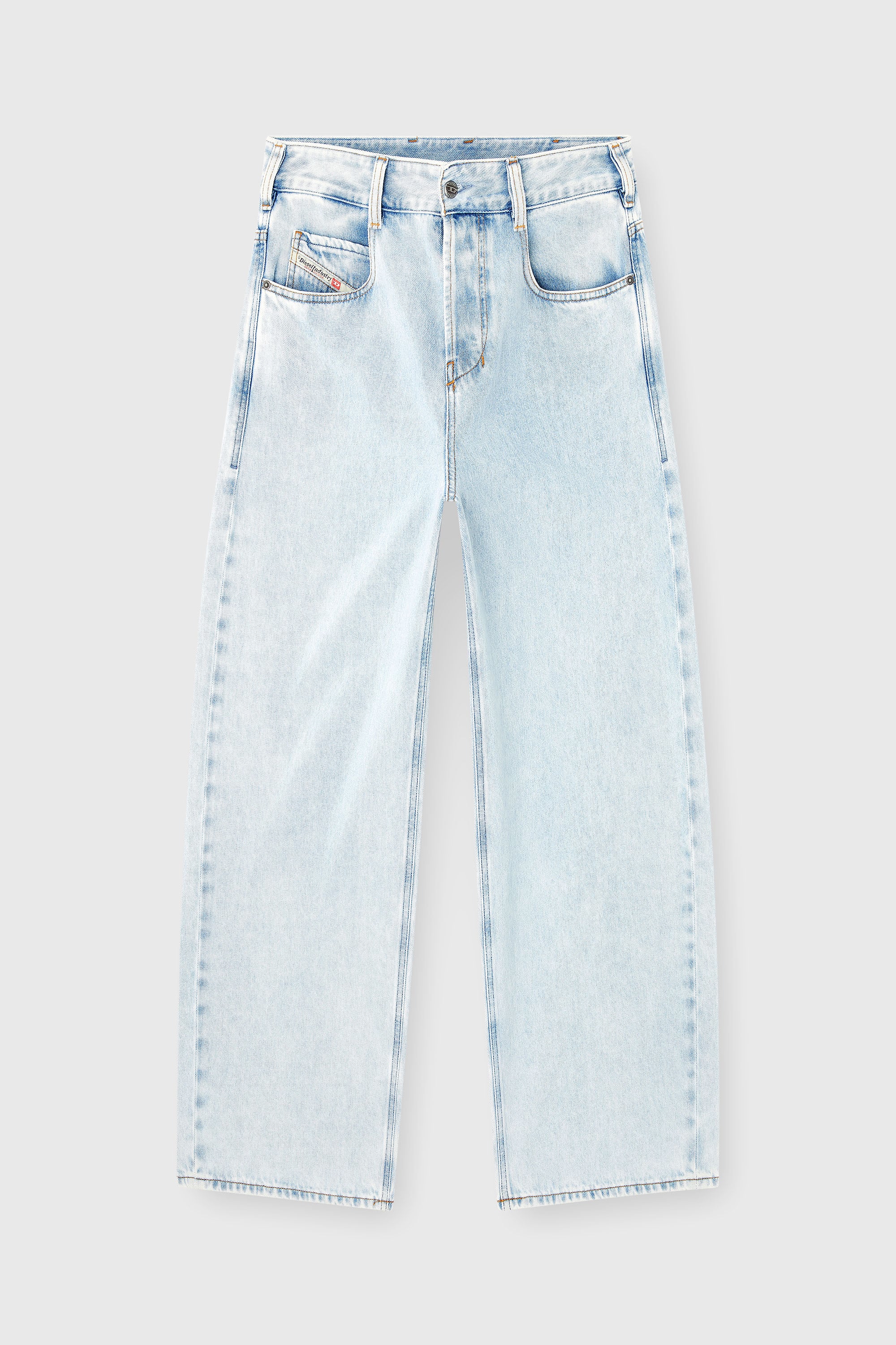 Diesel - Unisex's Relaxed Jeans 1997 D-Enim-M 09M74, Light Blue - 1