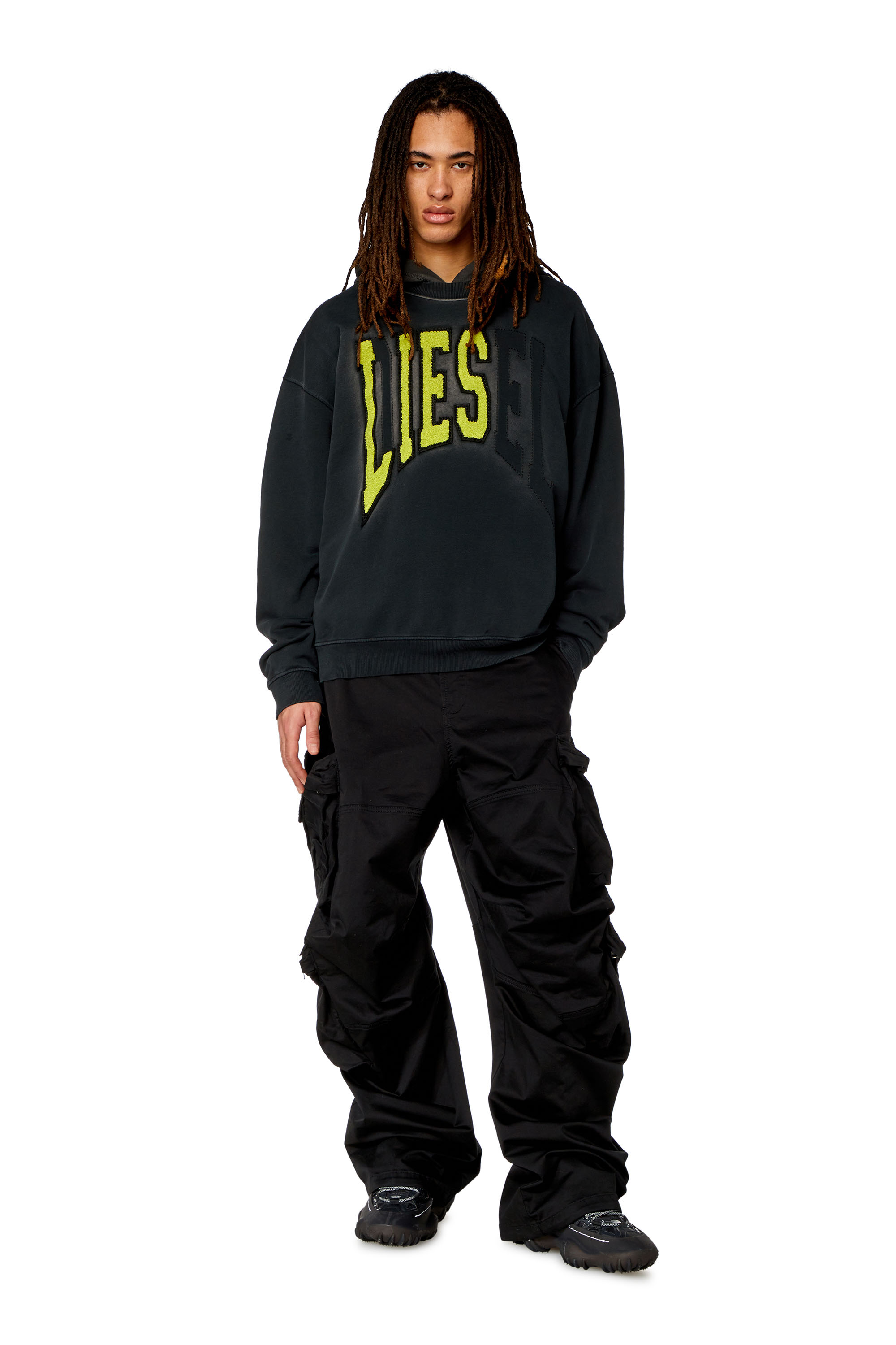 OPEN YY CARGO PANTS ブラック OPEN YY CARGO PANTS ブラック