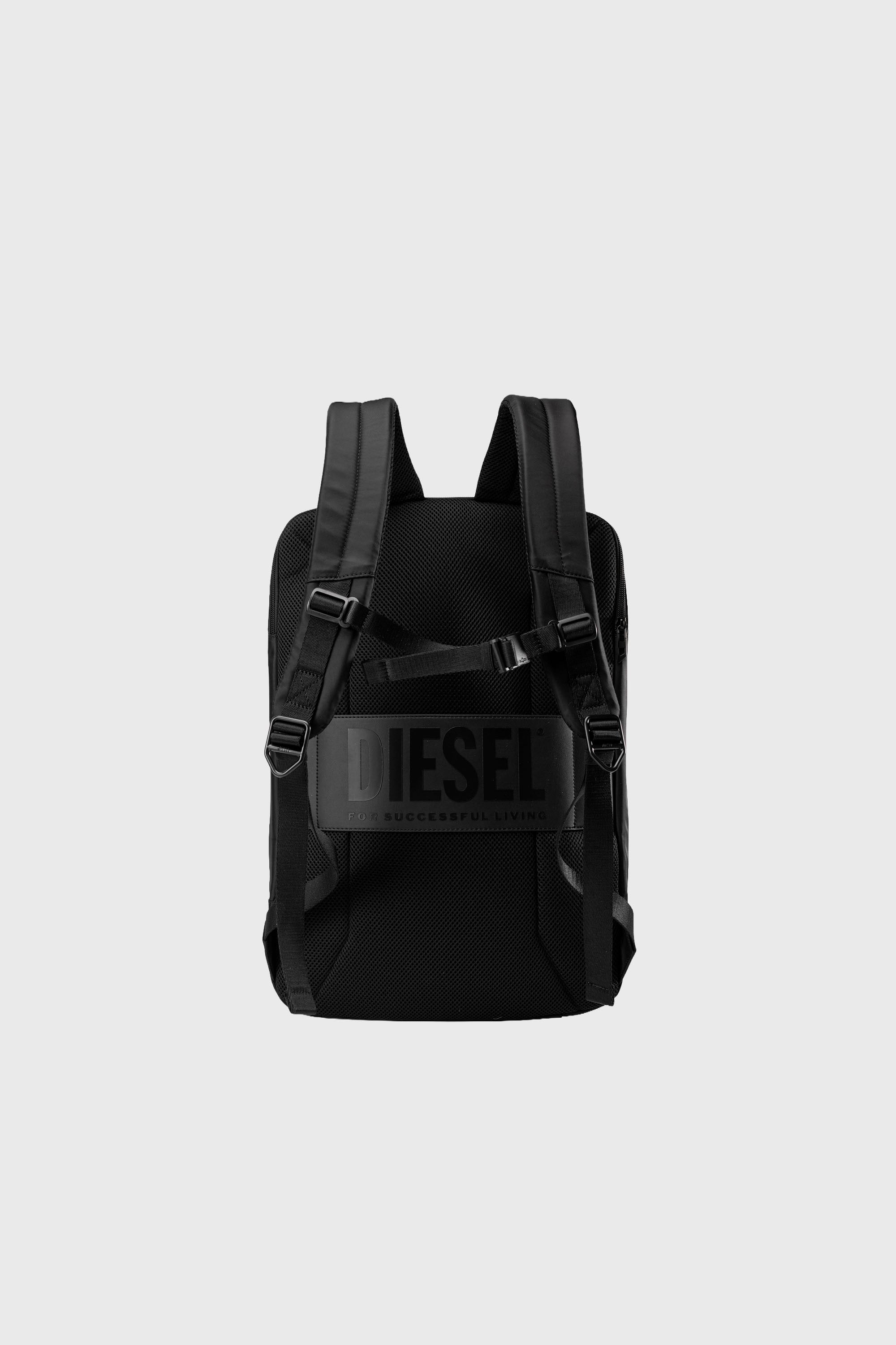 Diesel - DIESEL PC STRONG IMAGE BACKPACK- DSB005, Mochila de viaje resistente Unisex in Negro - 2