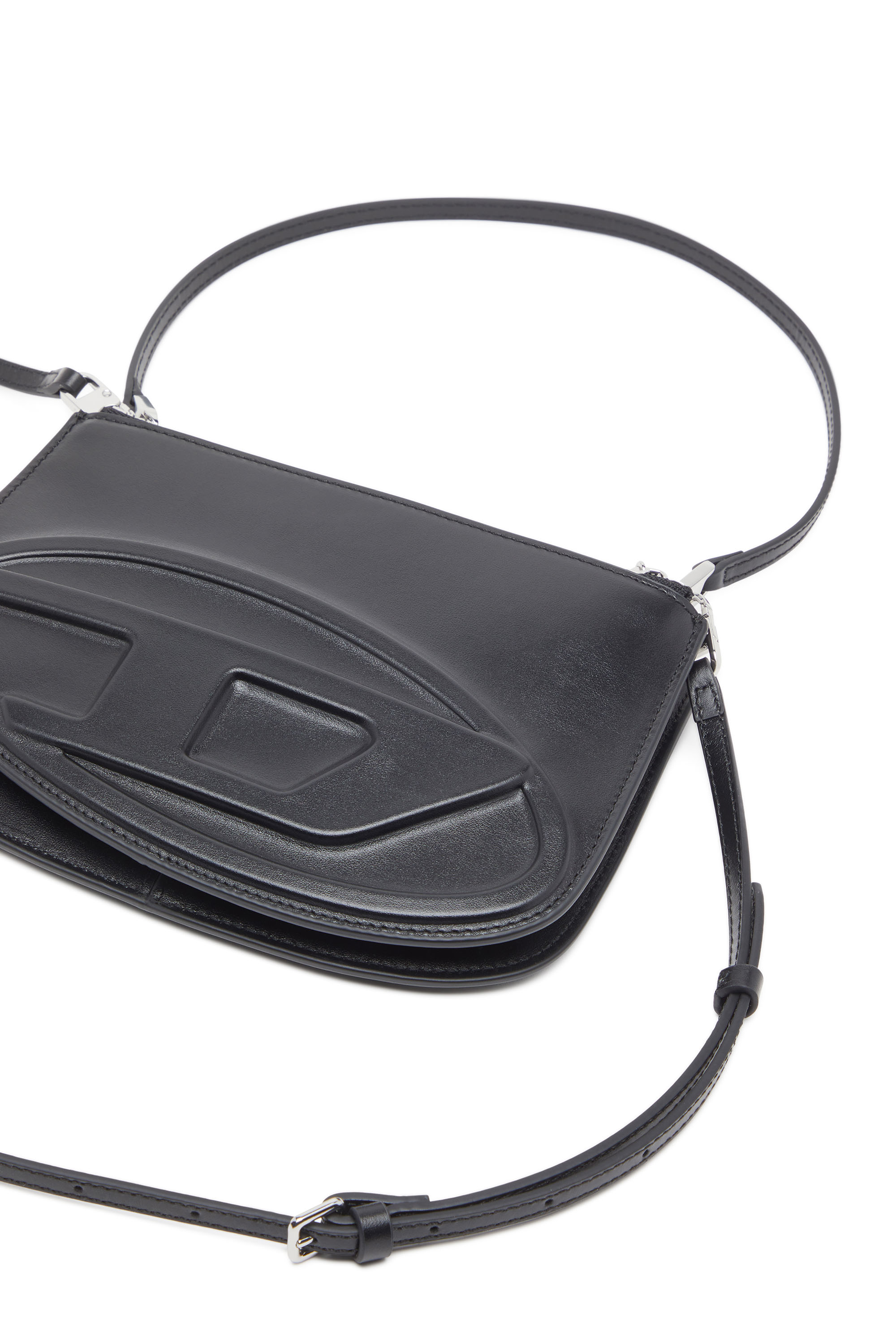 DIESEL 3wayバッグ DIESEL ディーゼル 3way ショルダーバッグ リュック レザー 黒