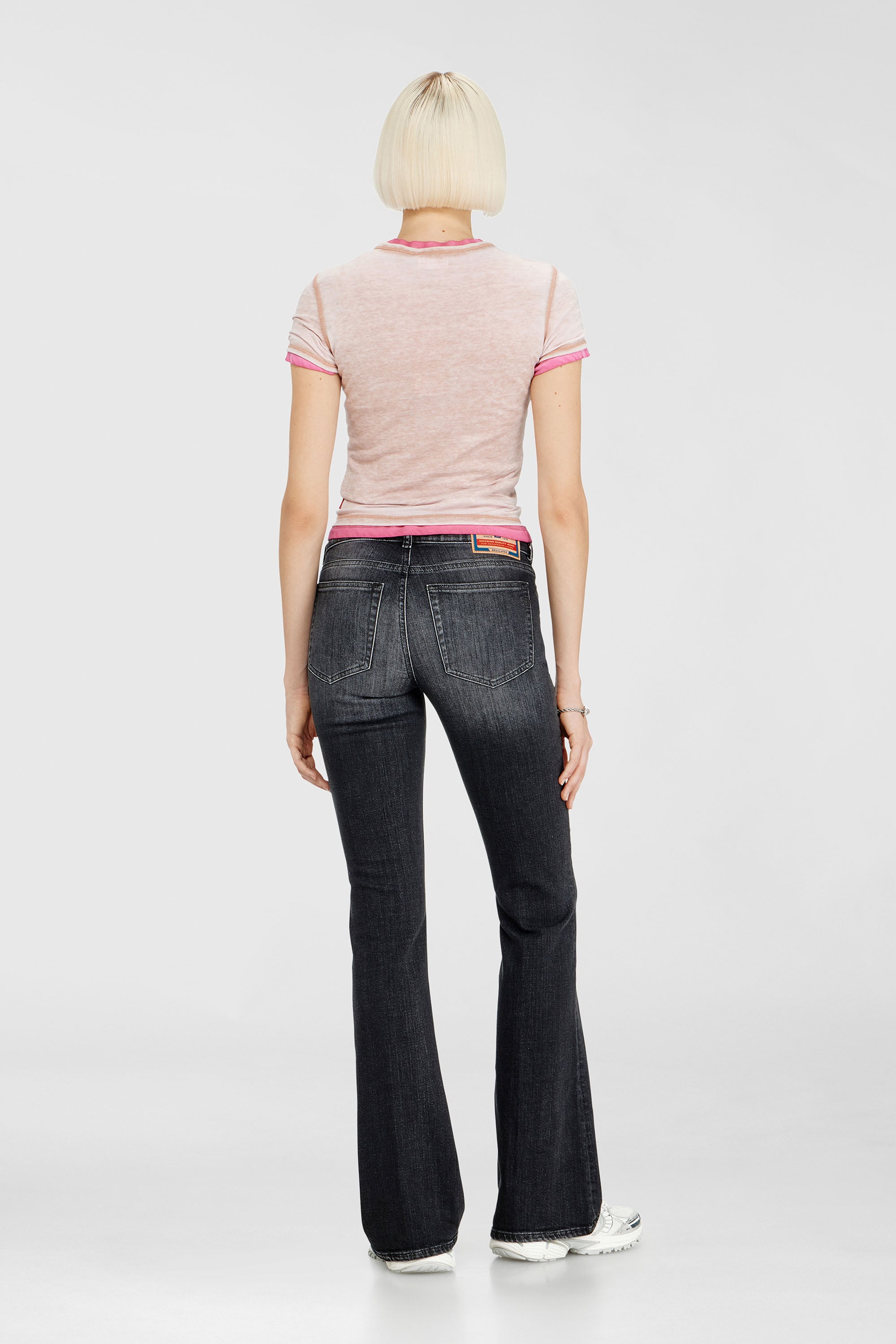 Diesel - Female's Bootcut Jeans 1969 D-Ebbey 09L98, Black/Dark Grey - 3