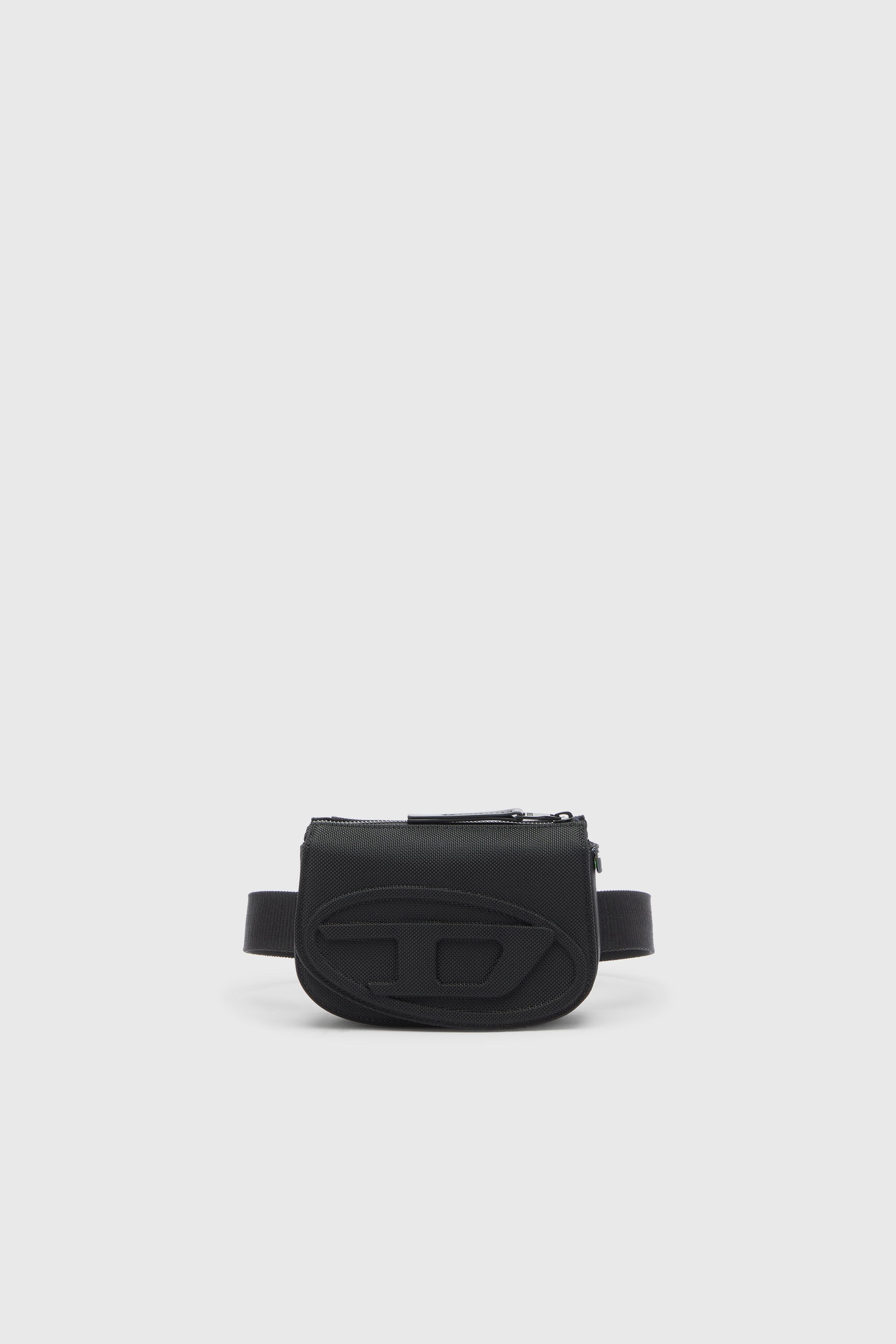 Diesel - 1DR BELTBAG, Unisex's 1DR - Belt bag in nylon with Oval D in Black - 1