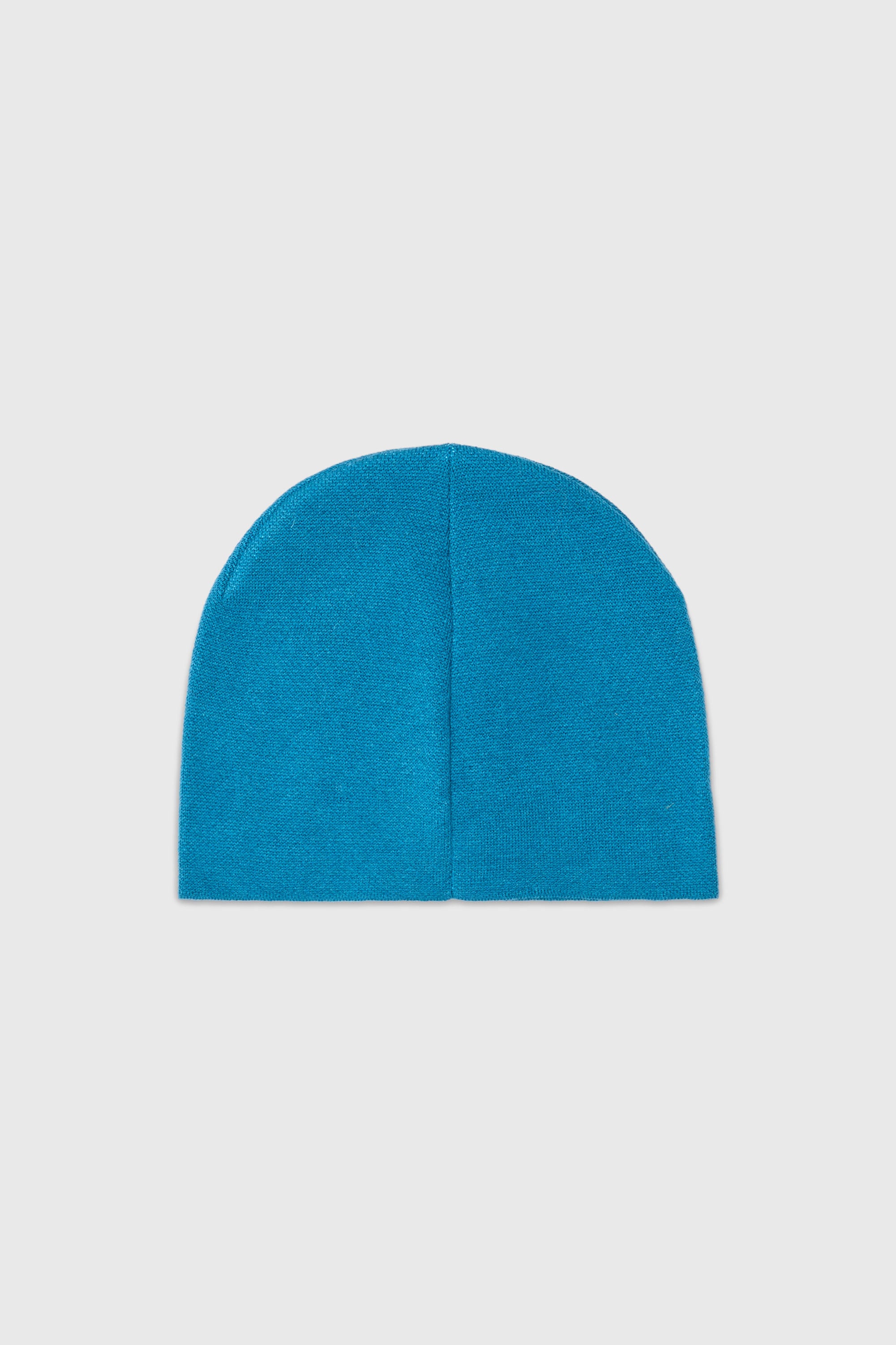 Diesel - K-APITAN, Unisex's Wool-blend beanie with Oval D logo in Azure - 2
