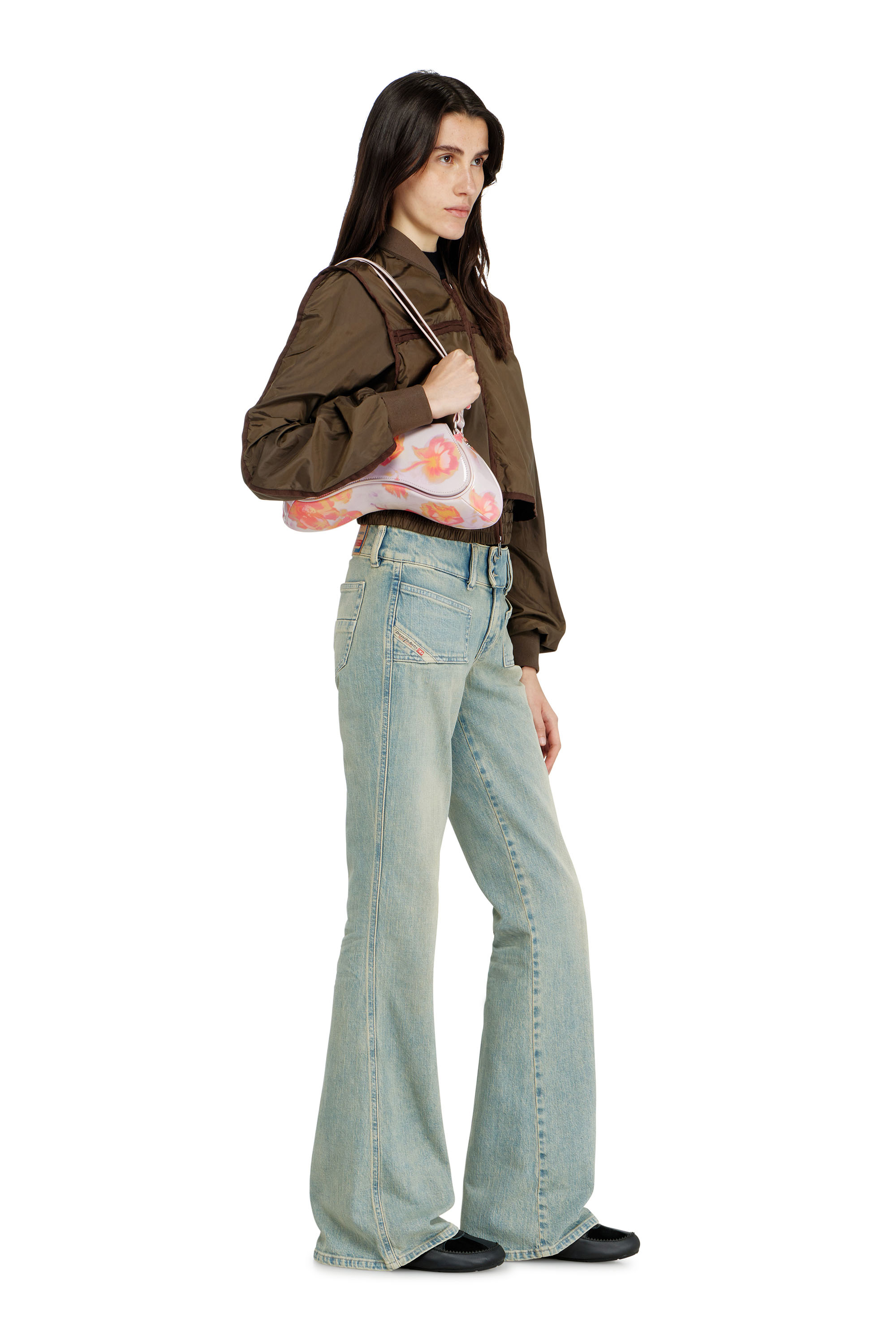 Diesel - Woman's Bootcut Jeans D-Hush 09N33, Medium blue - 3