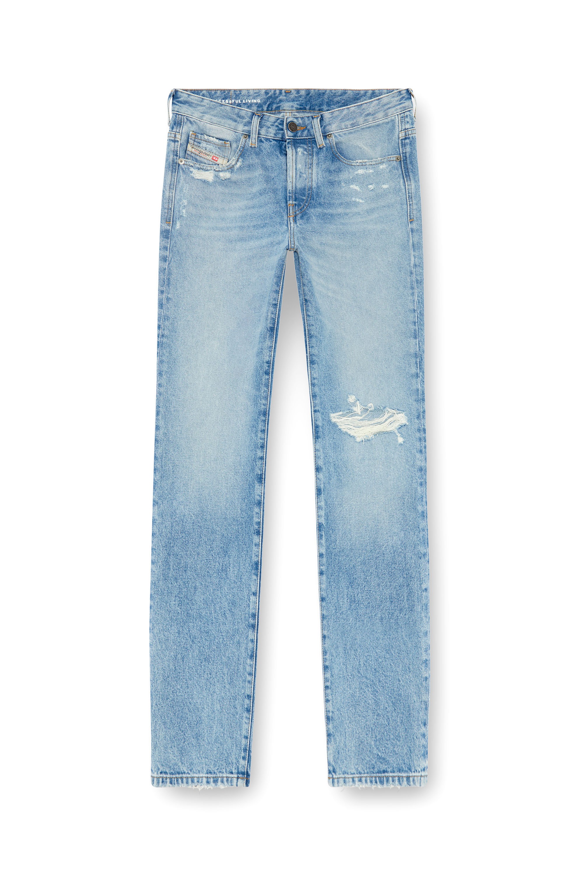 Diesel - Woman's Regular Jeans 1989 D-Mine 09J80, Light Blue - 4