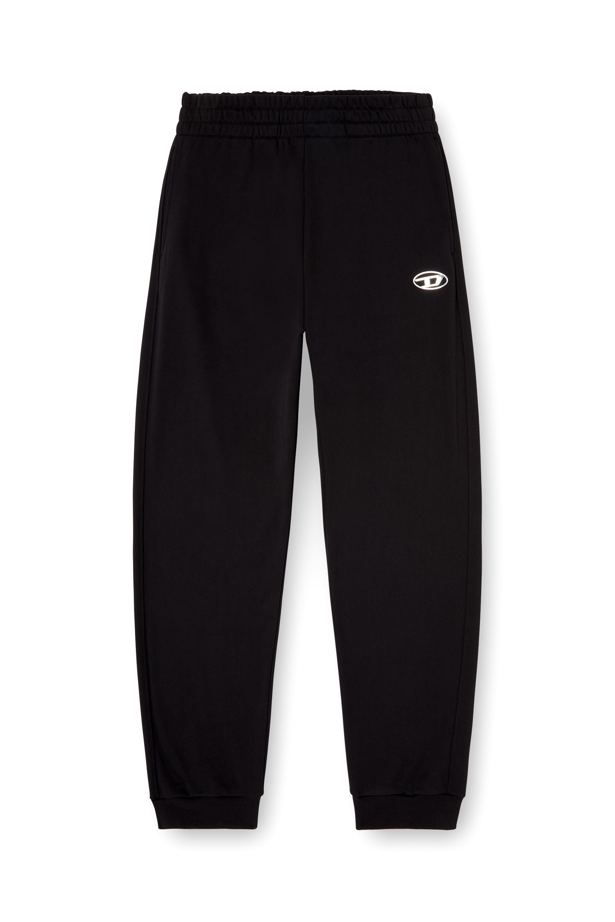 Diesel - P-MARKY-OD, Male's Sweatpants with metal-effect Oval D logo in Black - 2
