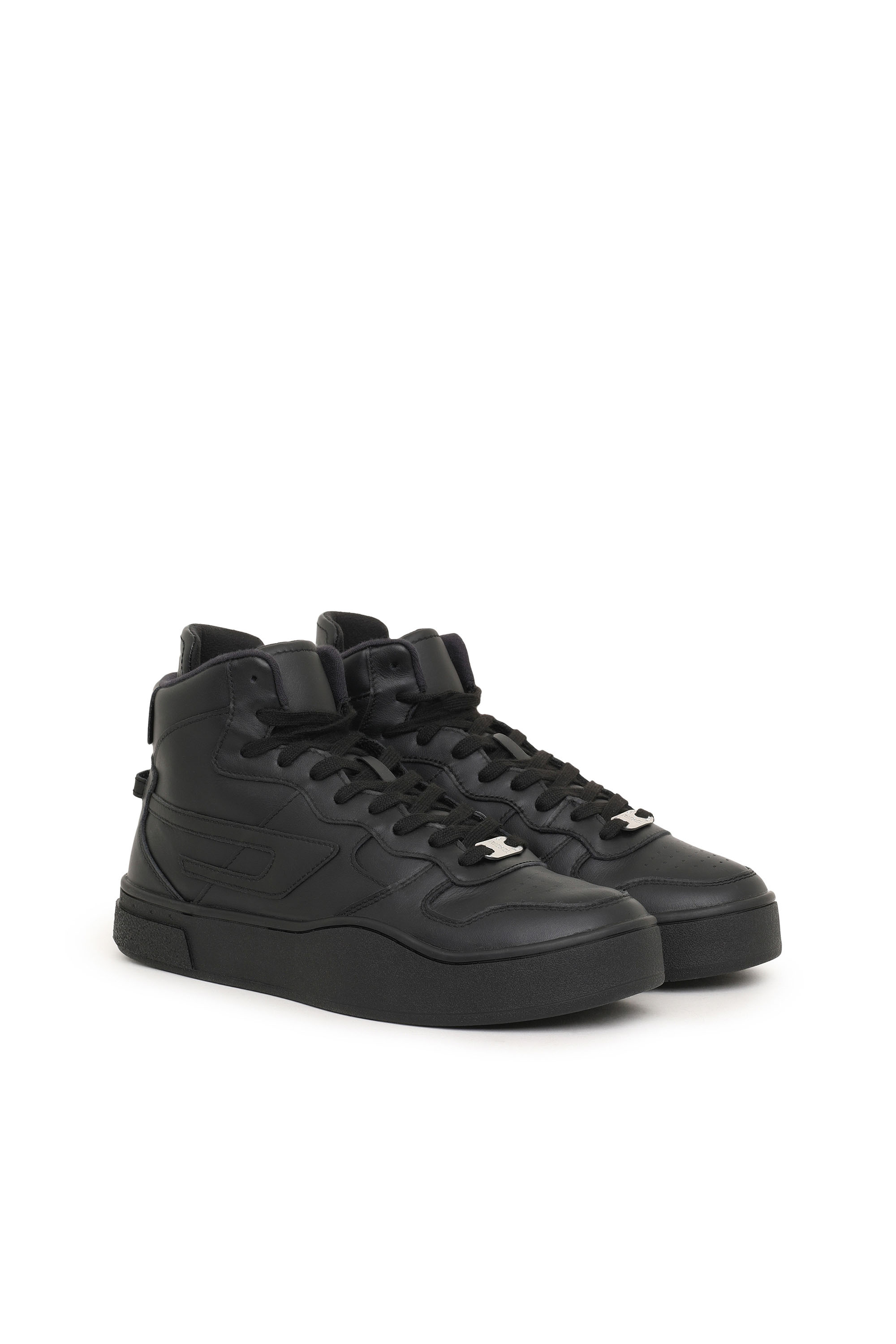 トップディールズ Men's D-Airspeed Low-Striped sneakers in coated ripstop