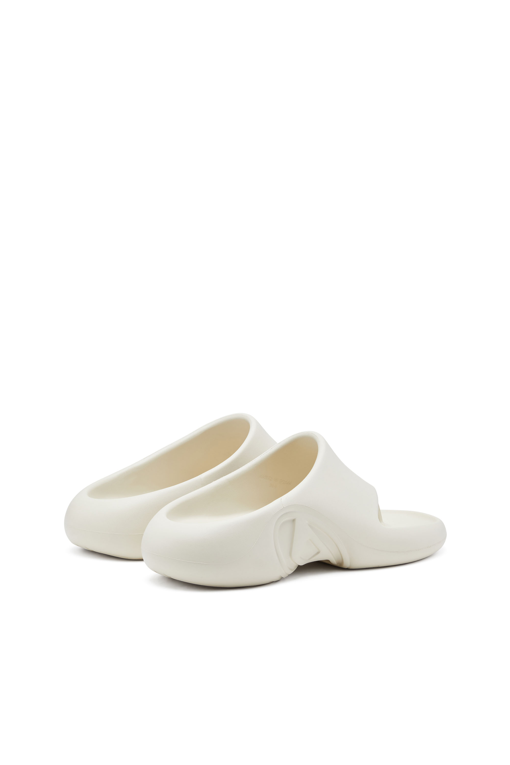 Diesel - SA-MAUI X, Sa-Maui-Chancletas destalonadas de goma Unisex in Blanco - 3