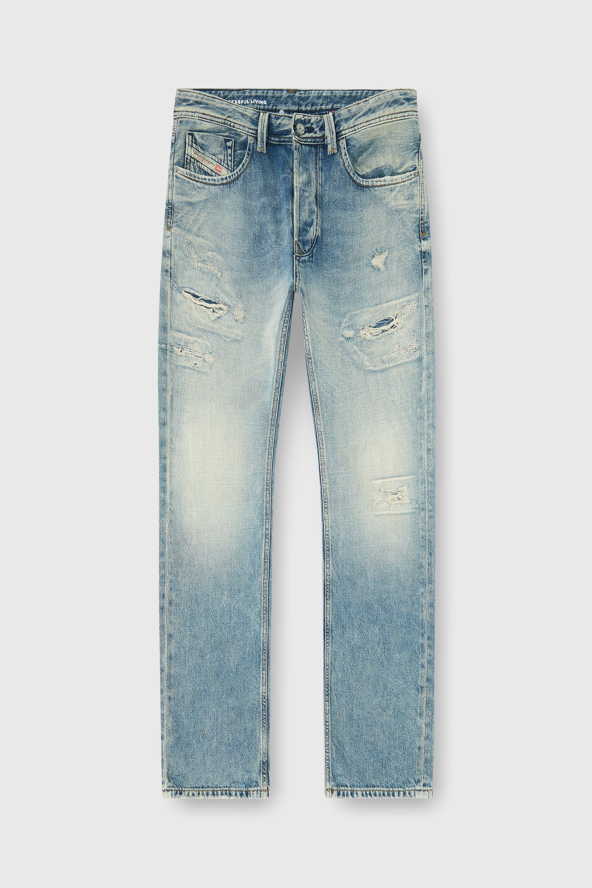 Diesel - Man's Regular Jeans 1985 Larkee 09P62, Medium blue - 1