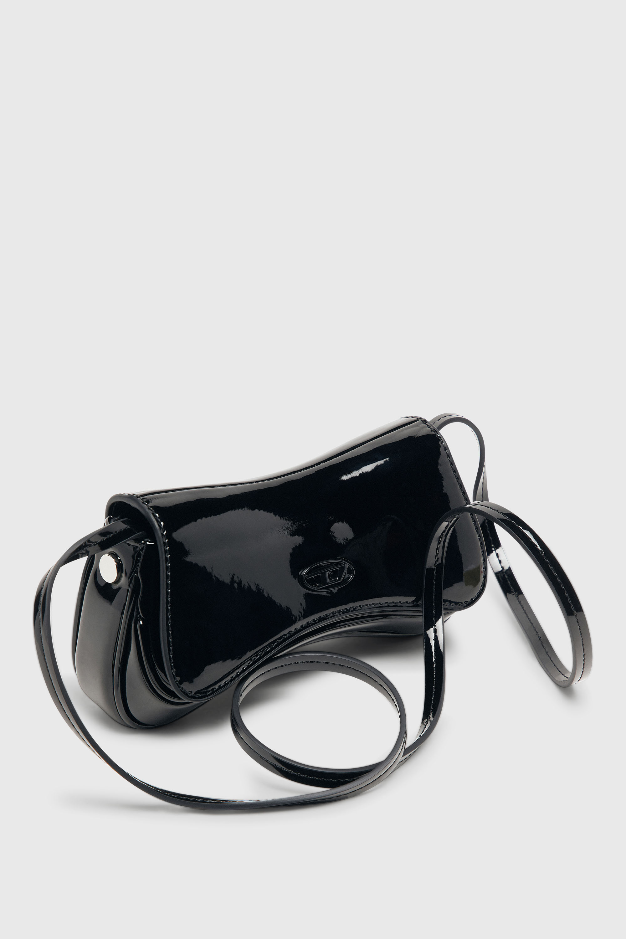 Women's Play-Small crossbody bag glossy | Black | Diesel {{Country}}