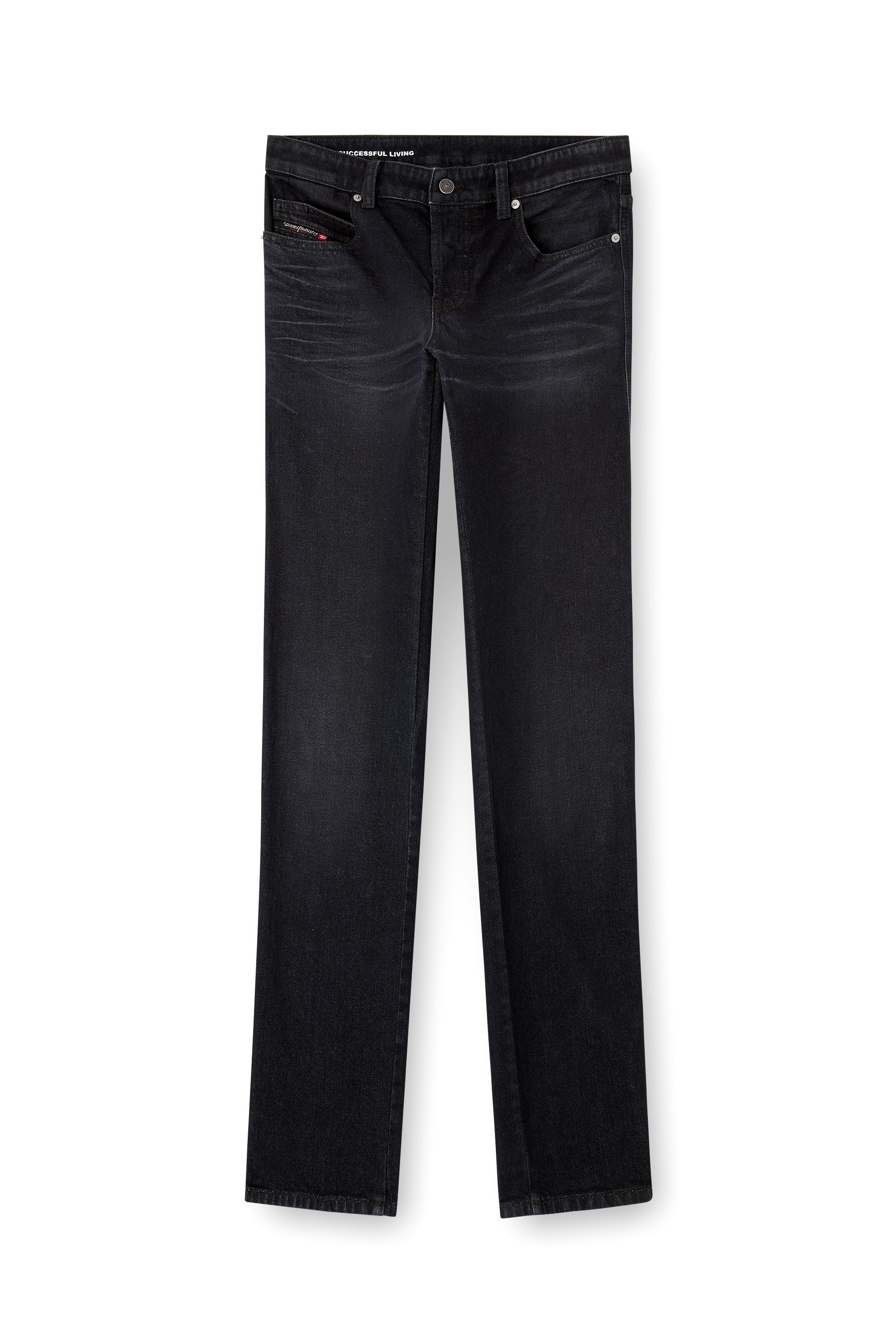 Slim Jeans 1993 D-Vyl 0DBEG, Noir/Gris foncé Diesel - Slim Jeans 1993 D-Vyl 0DBEG Homme, Noir/Gris foncé - Image 2