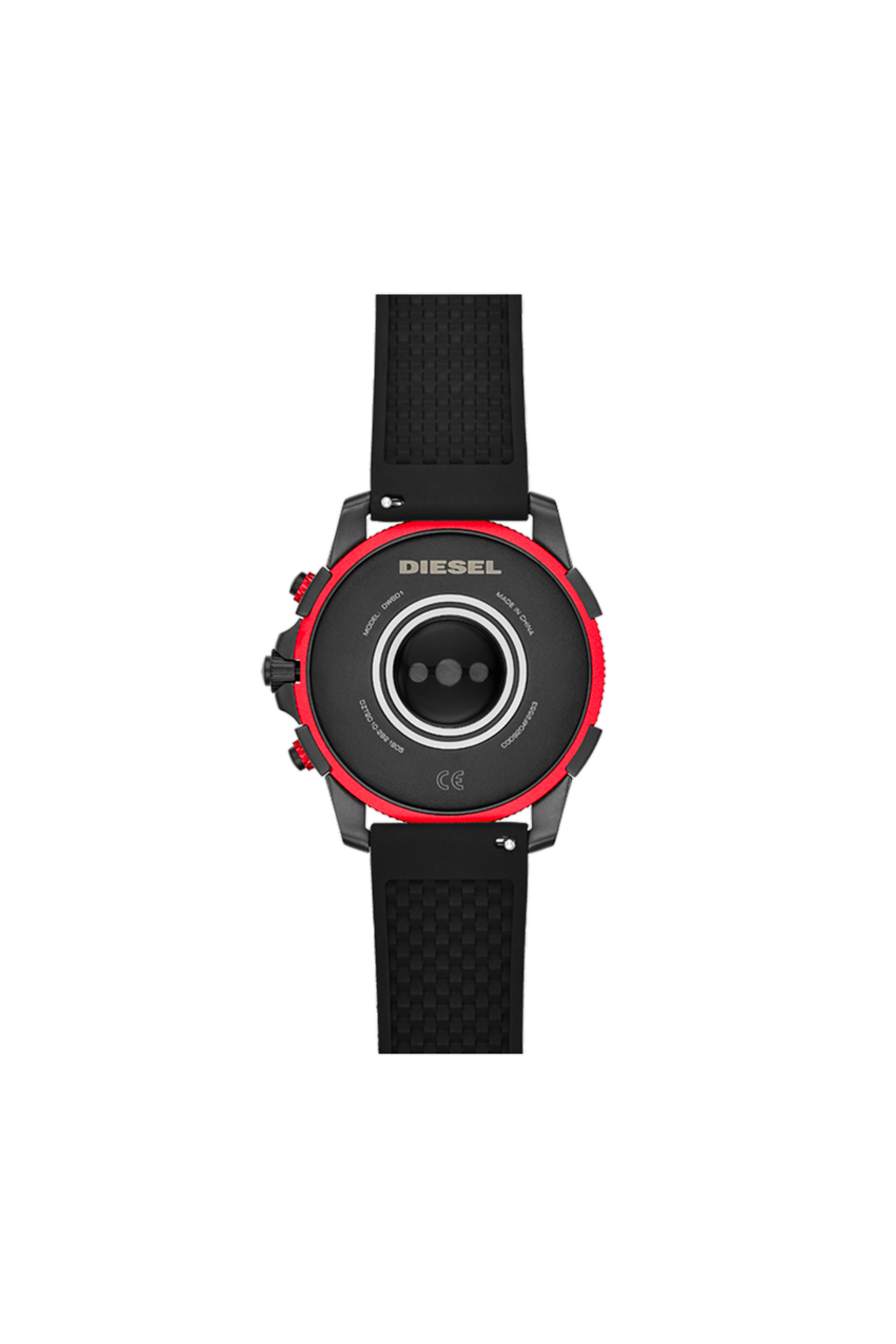 Diesel - DT2010, Male's Full Guard 2.5 smartwatch black silicone in Black - 2