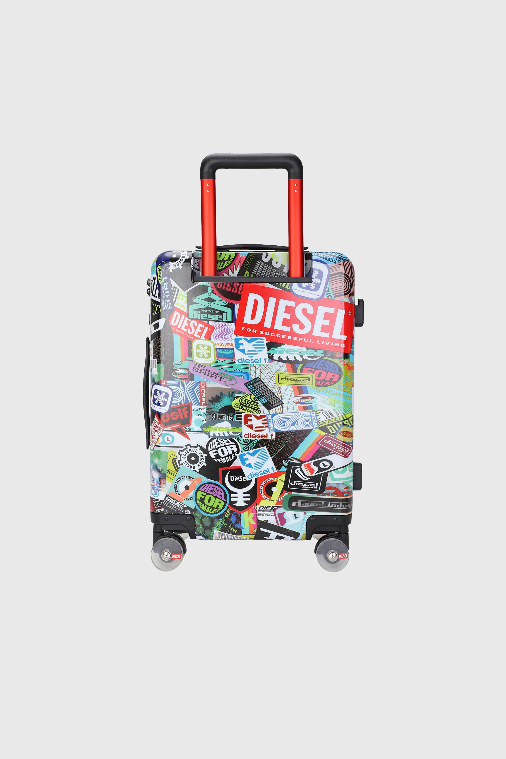 Women's Sticker style suitcase size S | Multicolor | Diesel