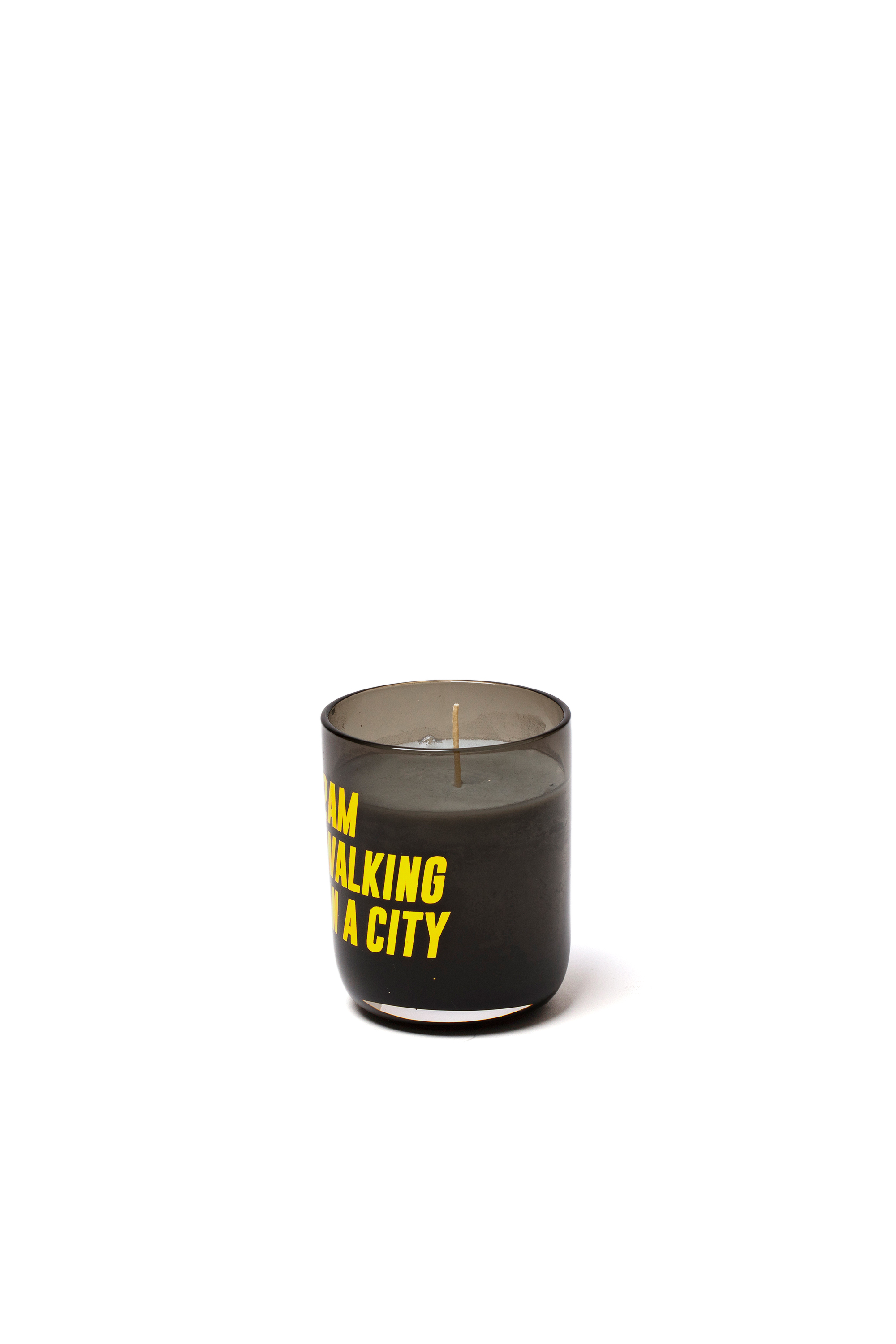 Diesel - 11172 HOME SCENTS, Vela en vaso de vidrio "memories-2am walking in a city" Unisex in Negro - 2