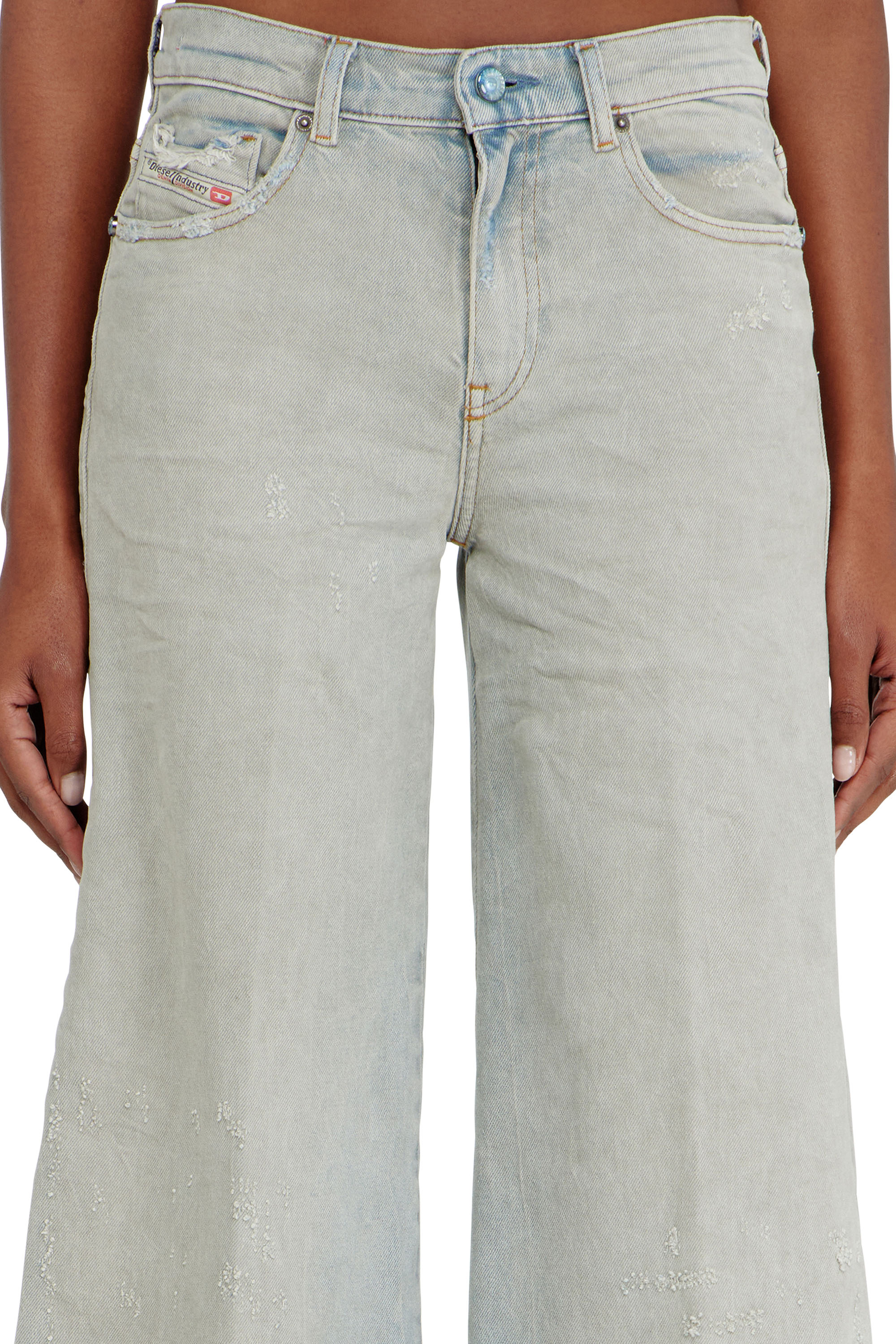 Diesel - Flare Jeans 1978 D-Akemi 09N47 Mujer, Azul Claro - 4