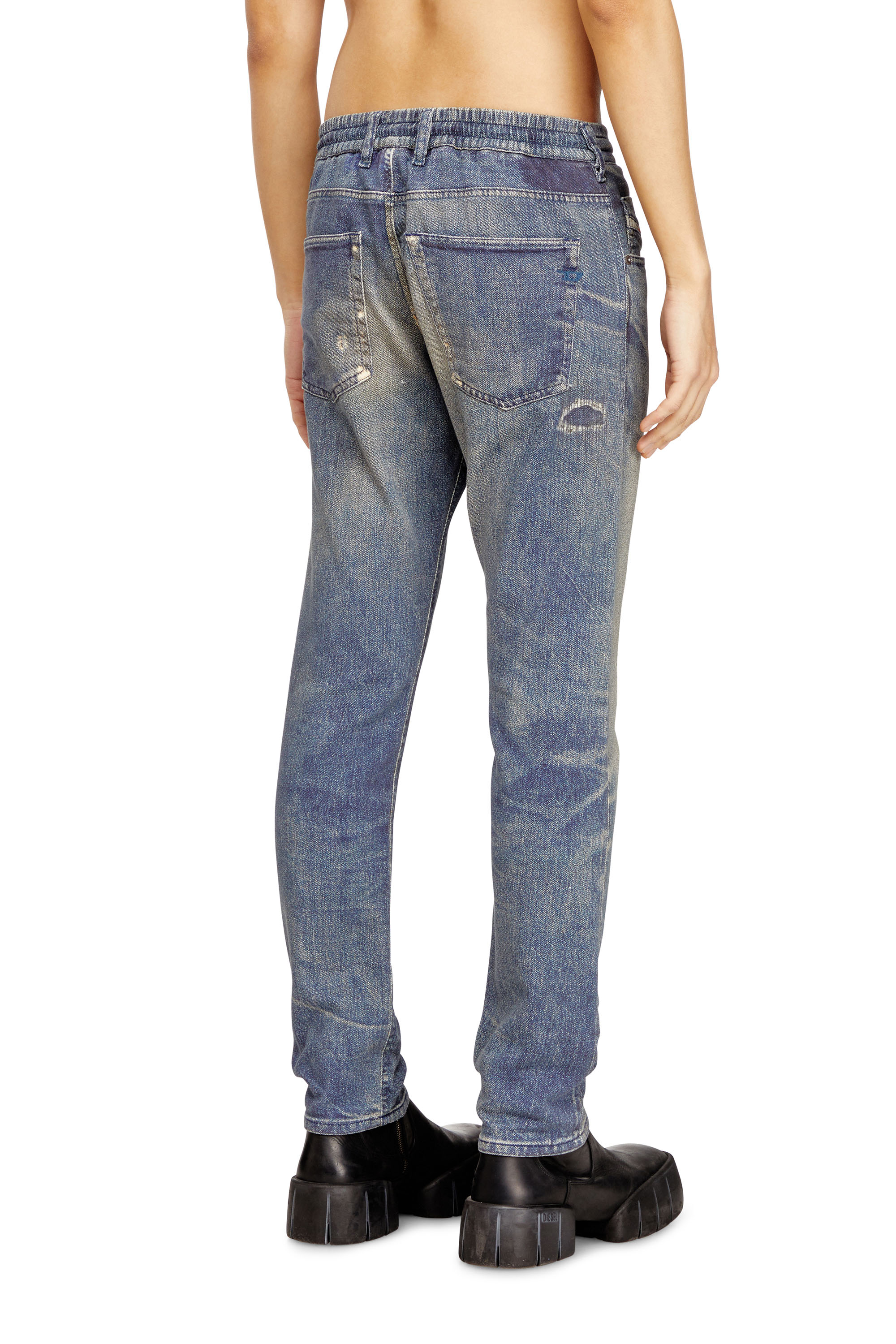 Diesel - Man's Regular 2032 D-Krooley Joggjeans® 068UT, Medium blue - 4