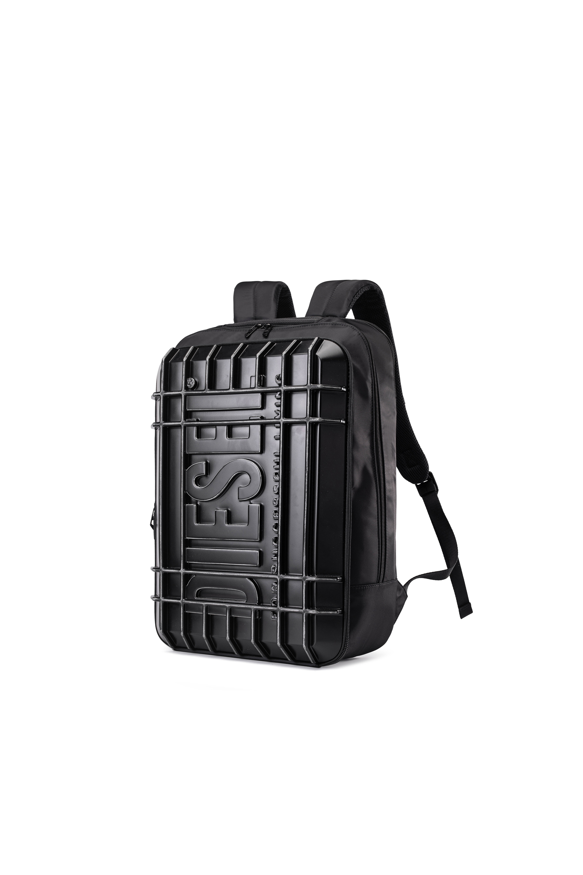 Diesel - DIESEL PC STRONG IMAGE BACKPACK- DSB005, Mochila de viaje resistente Unisex in Negro - 4