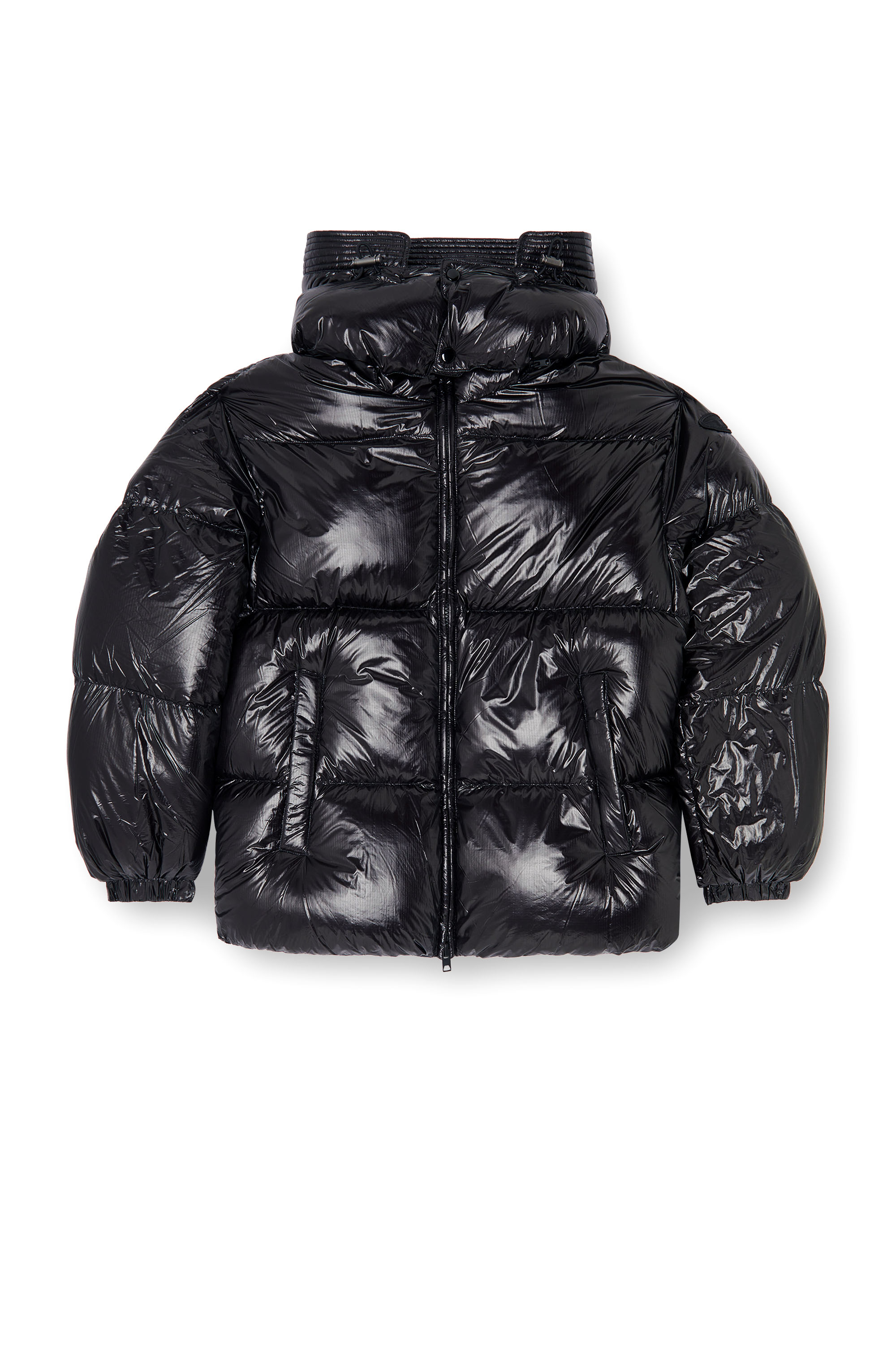 Diesel - W-ROLFYS-WRD-BKCP, Chaqueta acolchada con capucha desmontable Hombre in ToBeDefined - 3