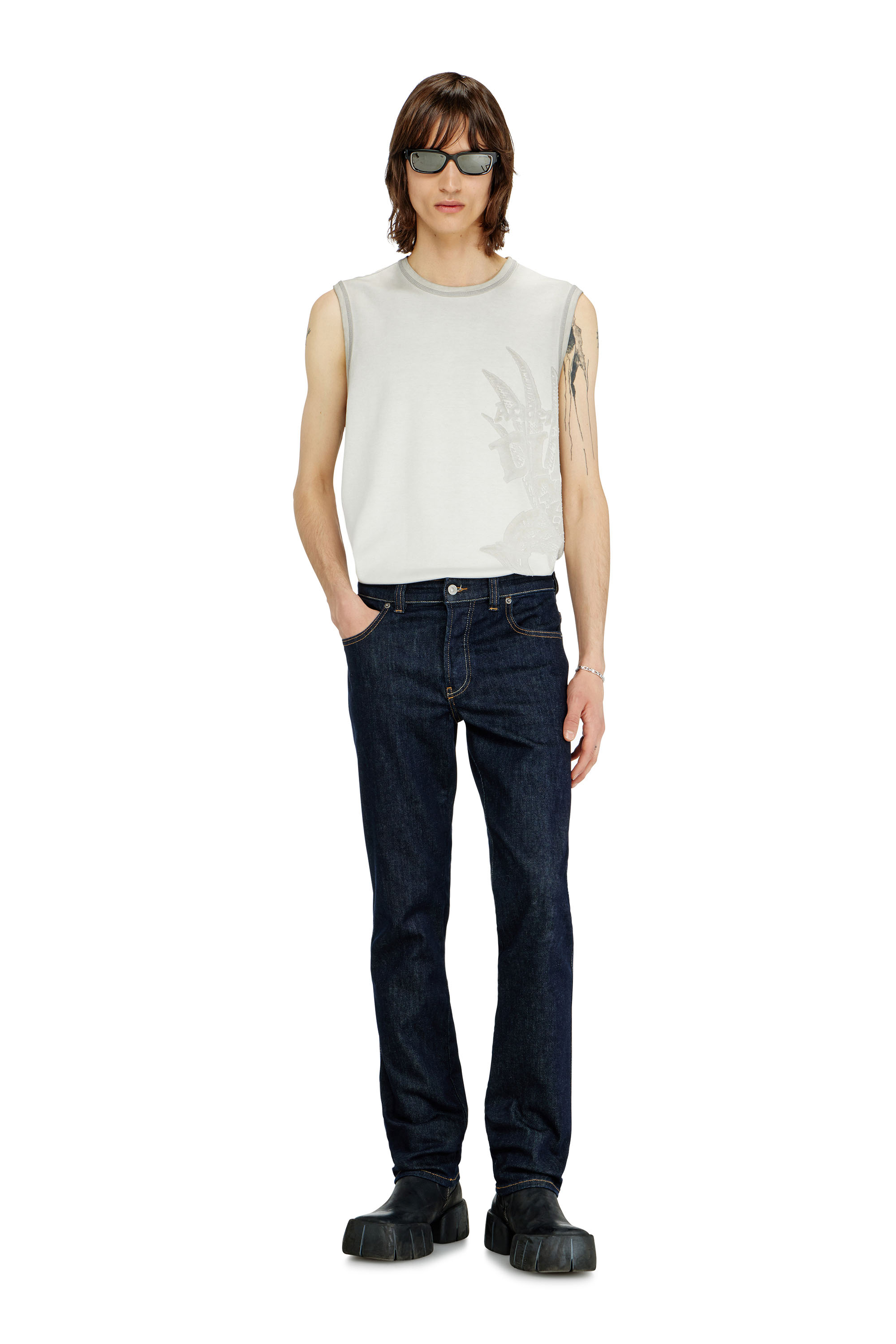 Diesel - Slim Jeans 1993 D-Vyl 0DBEJ Hombre, Azul Oscuro - 1