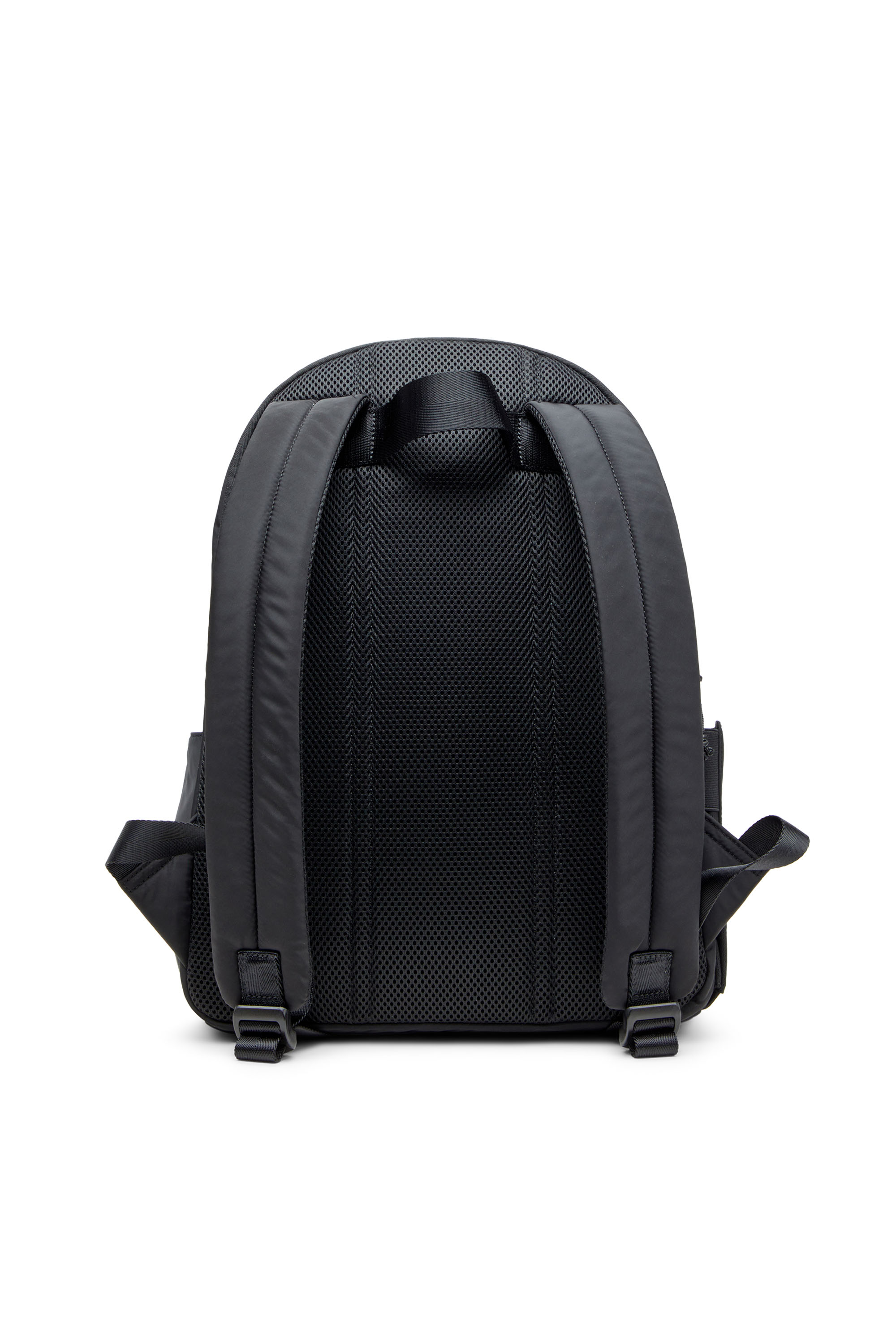 Diesel - D-PACK BACKPACK X, D-Pack-Sac à dos en tissu au toucher satiné Homme in Noir - 2