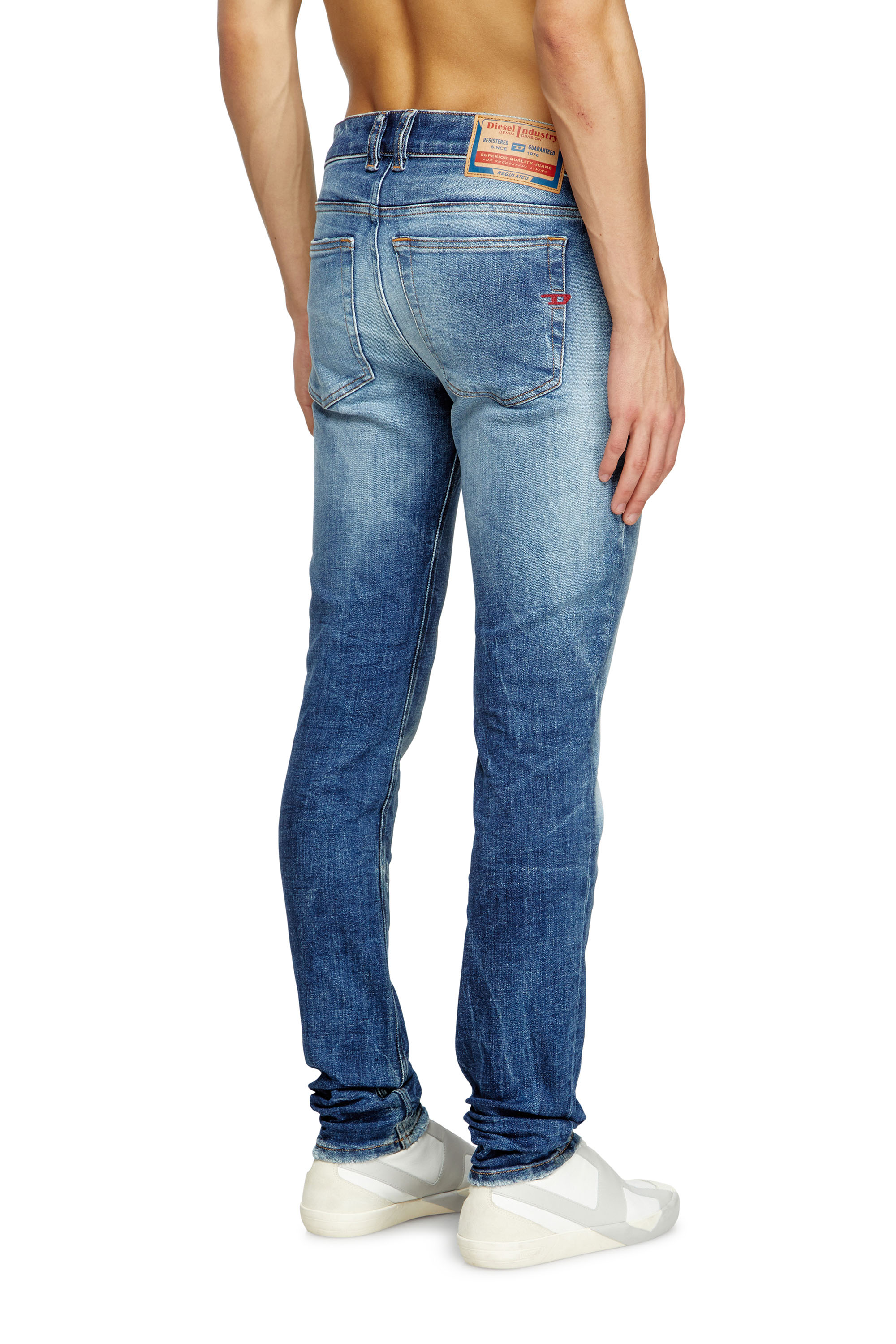 Skinny Jeans 1979 Sleenker 09M27, Bleu Foncé Diesel - Skinny Jeans 1979 Sleenker 09M27 Homme, Bleu Foncé - Image 4