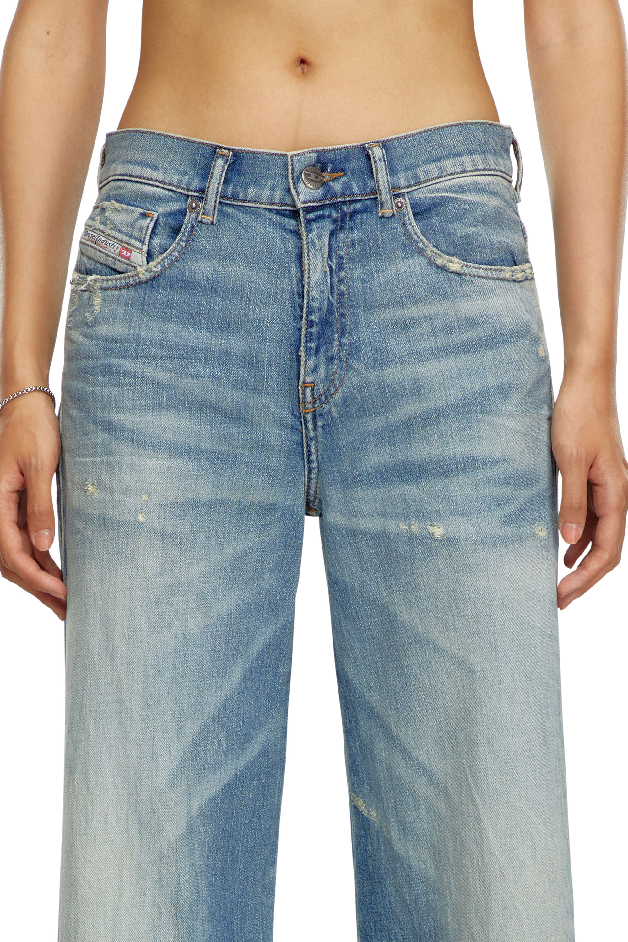 デニム・ジーパン Flare Jeans 1978 D-Akemi 09j44 Women's Flare Jeans | Medium Blue | Diesel 1978 D-Akemi