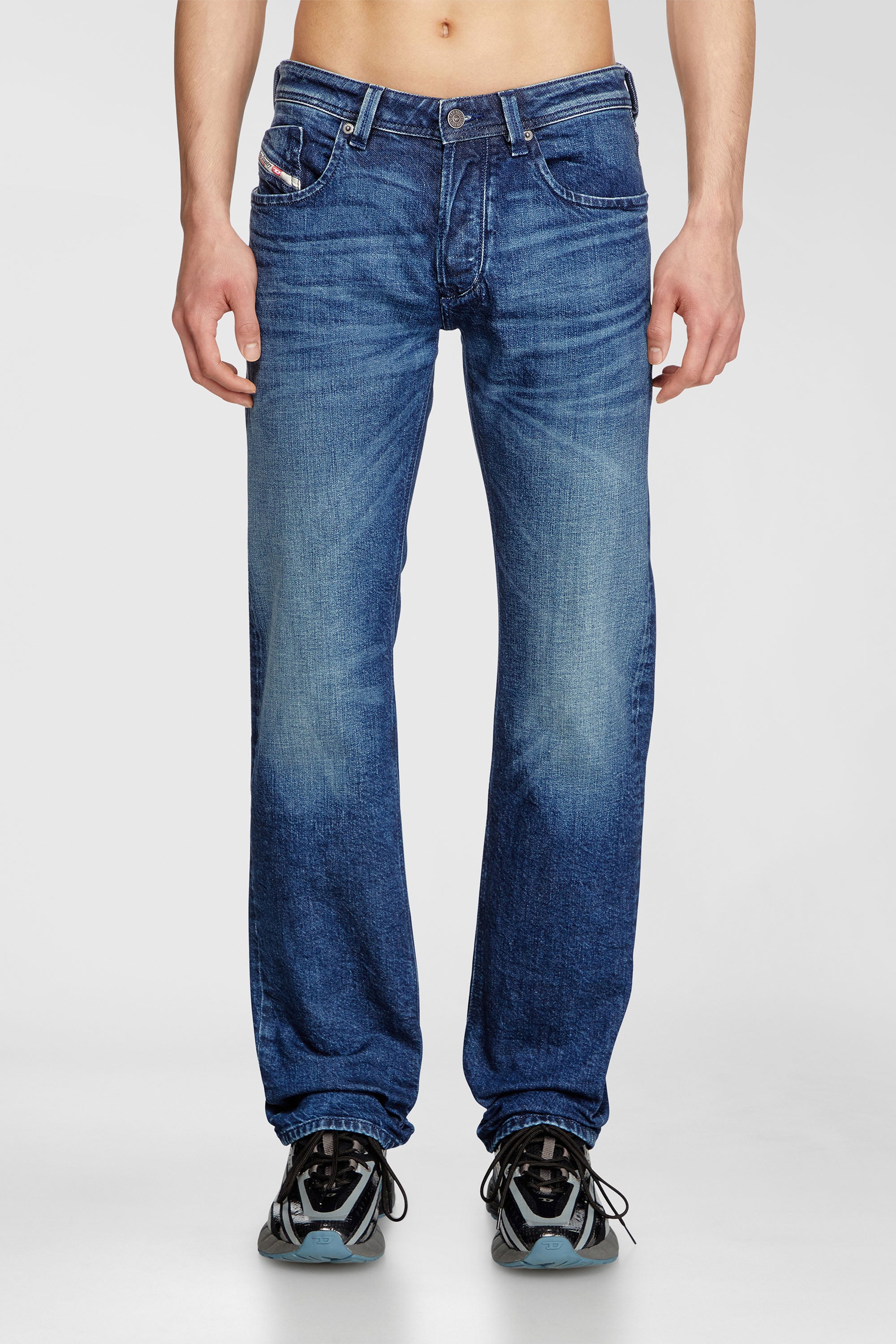 Diesel - Regular Jeans 1985 Larkee 09L51 Homme, Bleu Fonc&eacute; - Image 4
