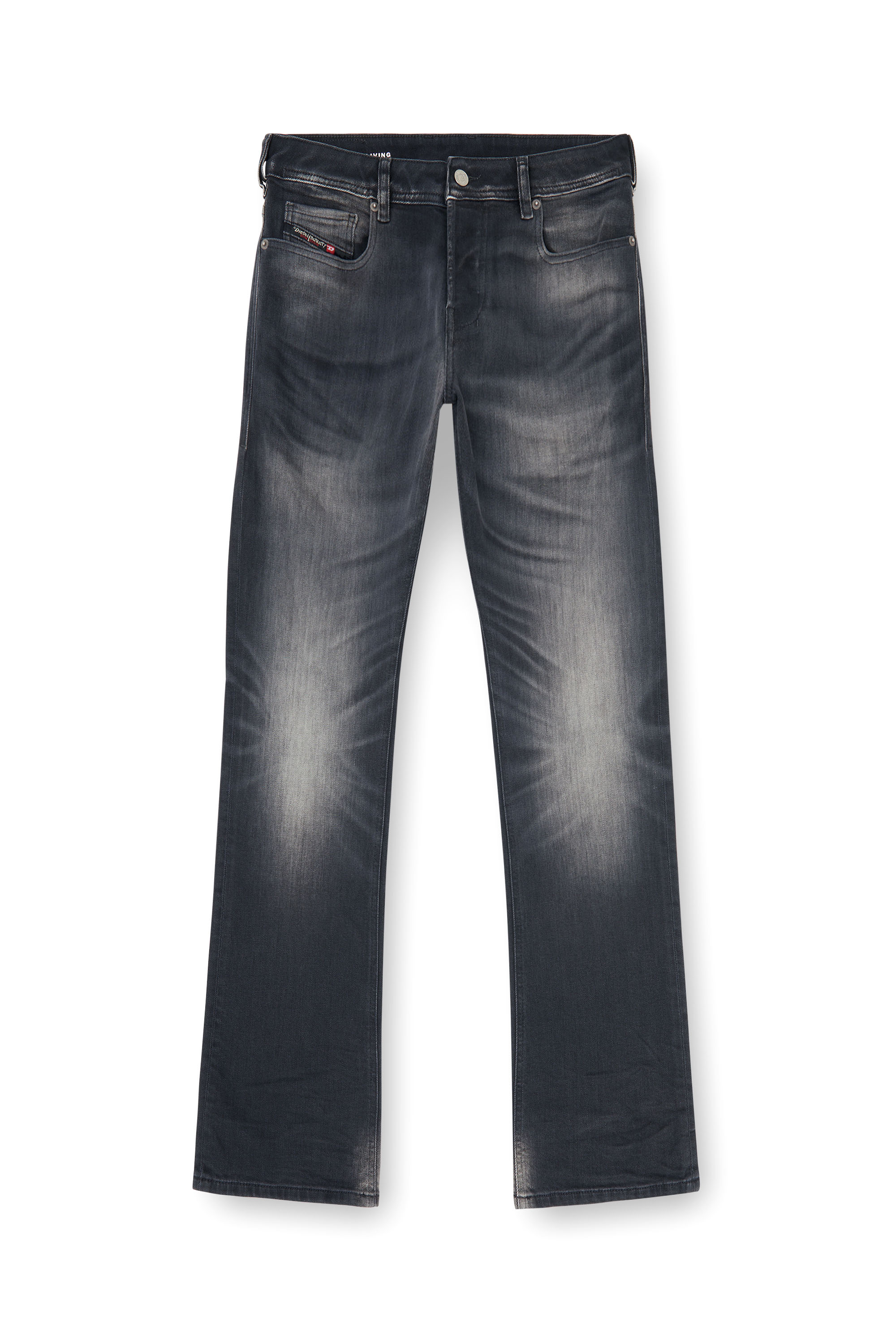 Diesel - Male's Bootcut Jeans 2007 Zatiny 09P38, Black/Dark Grey - 3