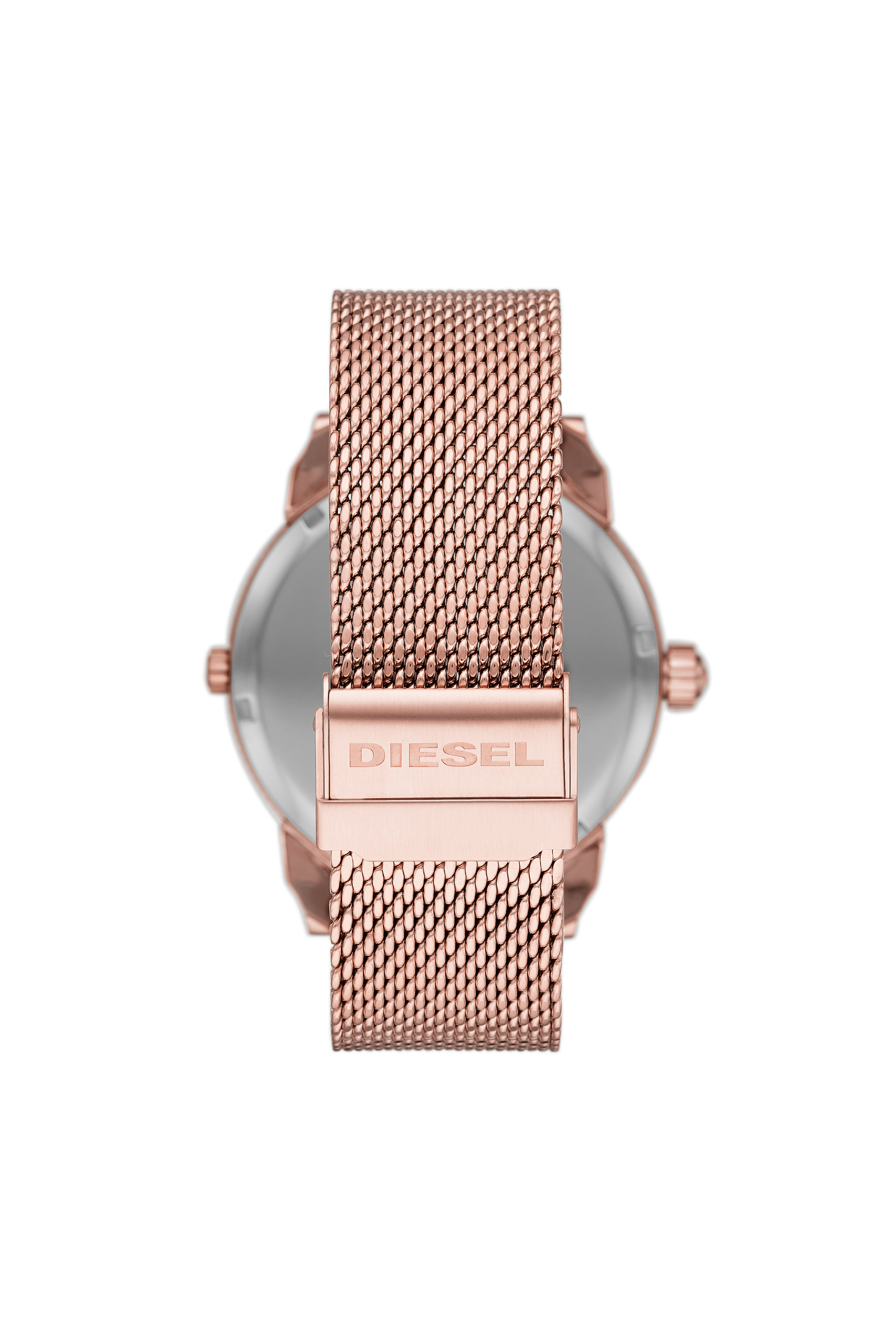 Diesel - DZ5600, Woman's Mini Daddy Multifunction Rose Gold-Tone Stainless Steel Watch in Pink - 2