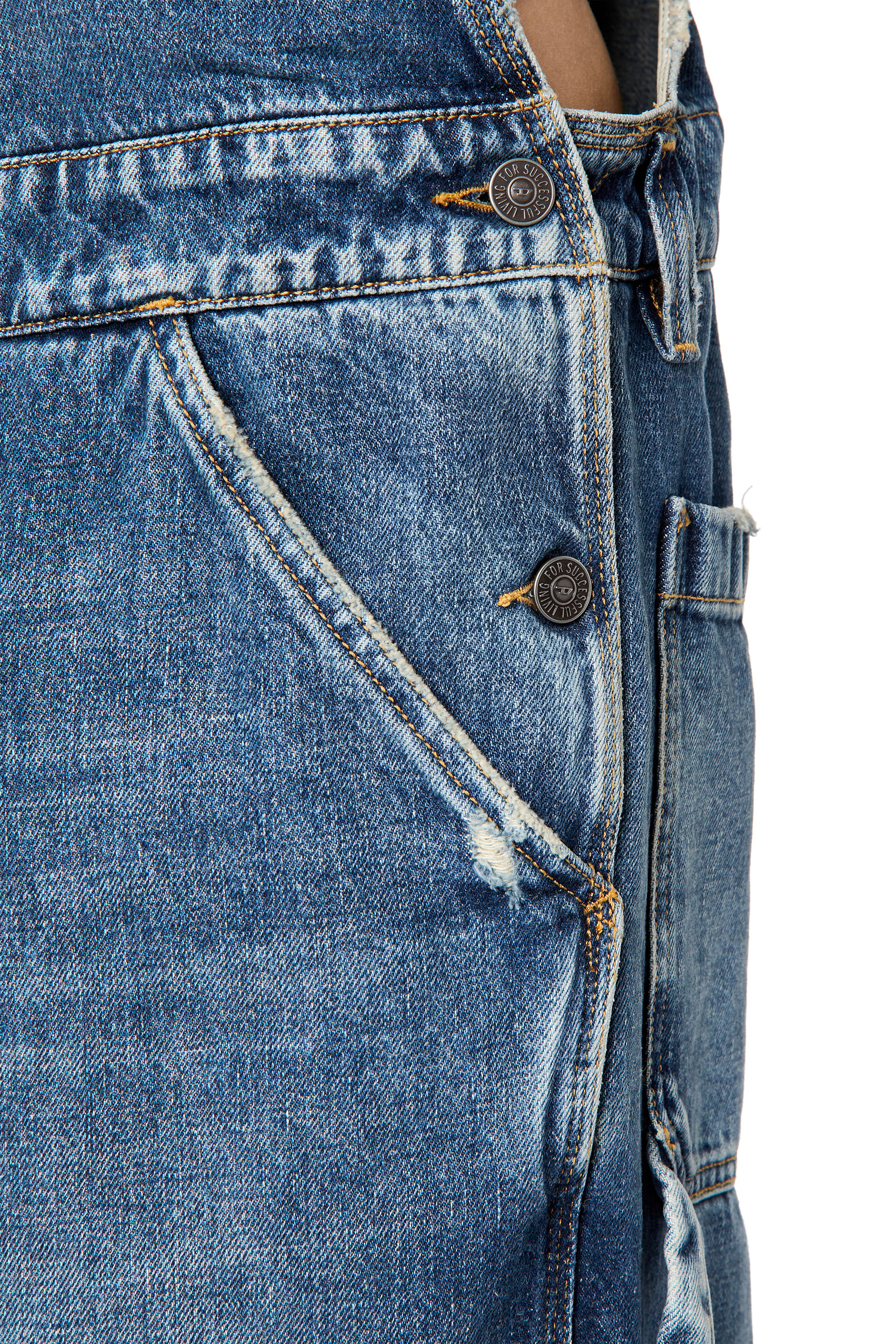 D-JUMP-WORK Man: Denim workwear dungarees | Diesel