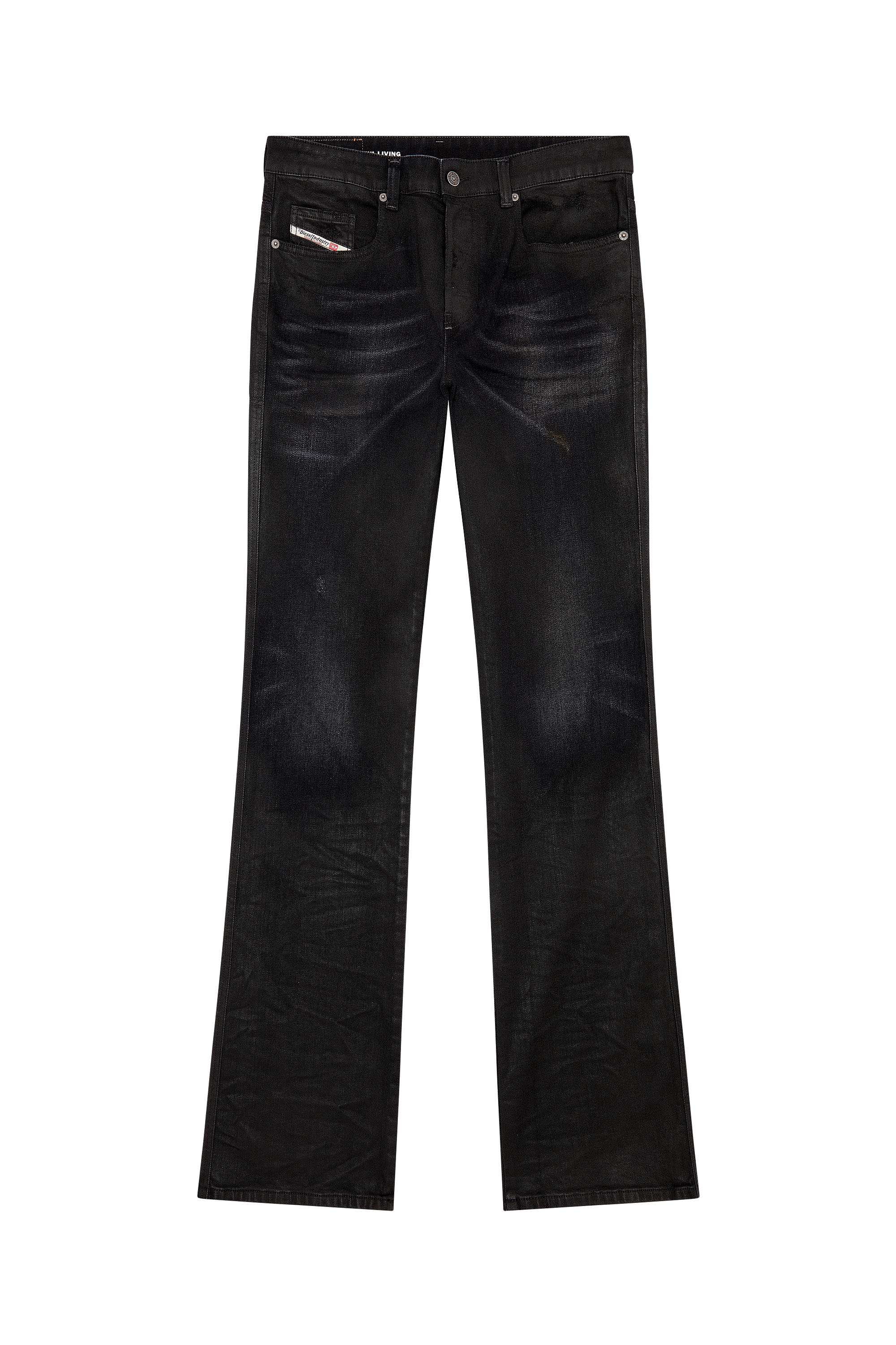 Diesel - Male's Bootcut Jeans 1998 D-Buck 09I19, Black/Dark Grey - 3